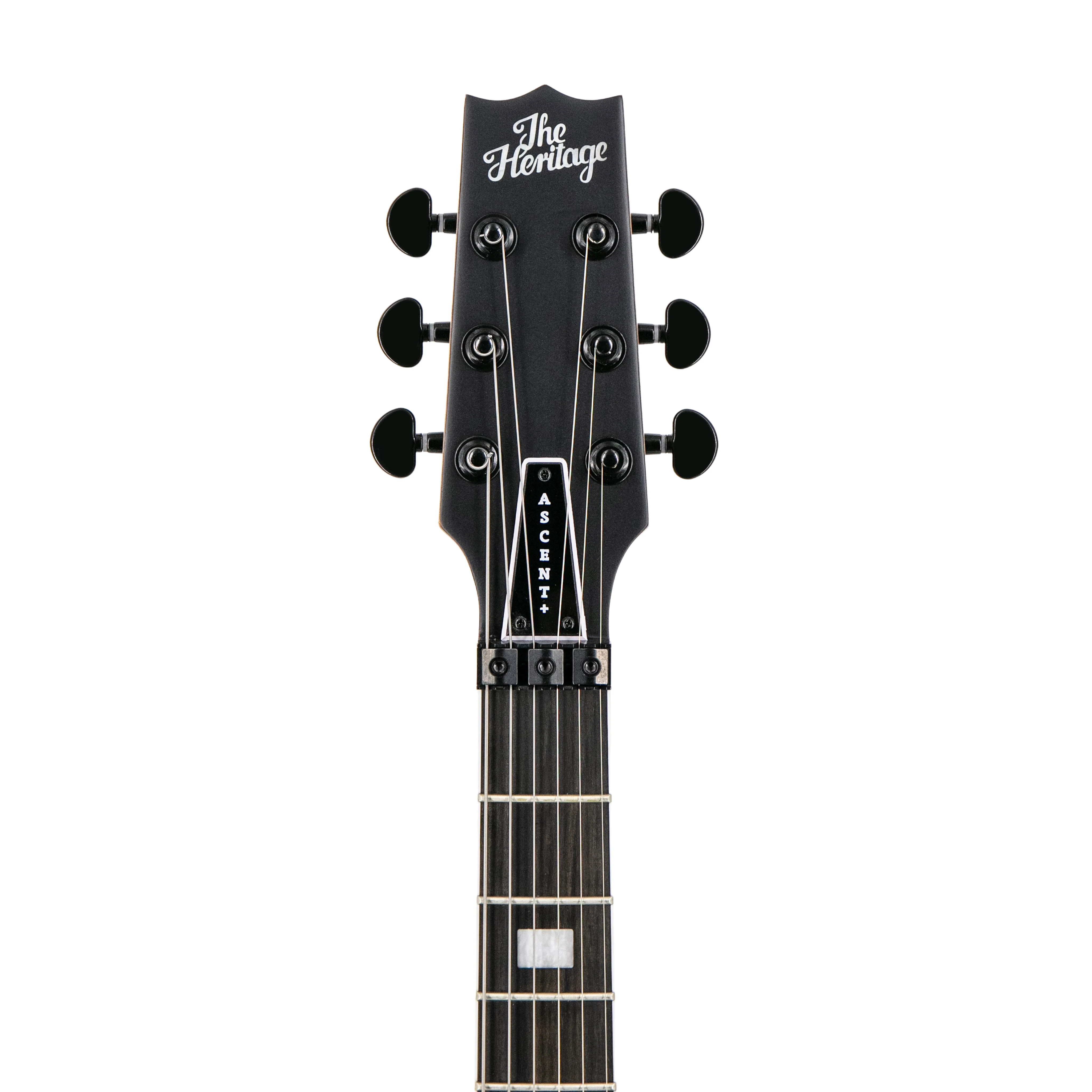 Heritage Ascent+ Collection Limited Edition H-150 Ash Top FR Electric Guitar, Matte Black - Image 7
