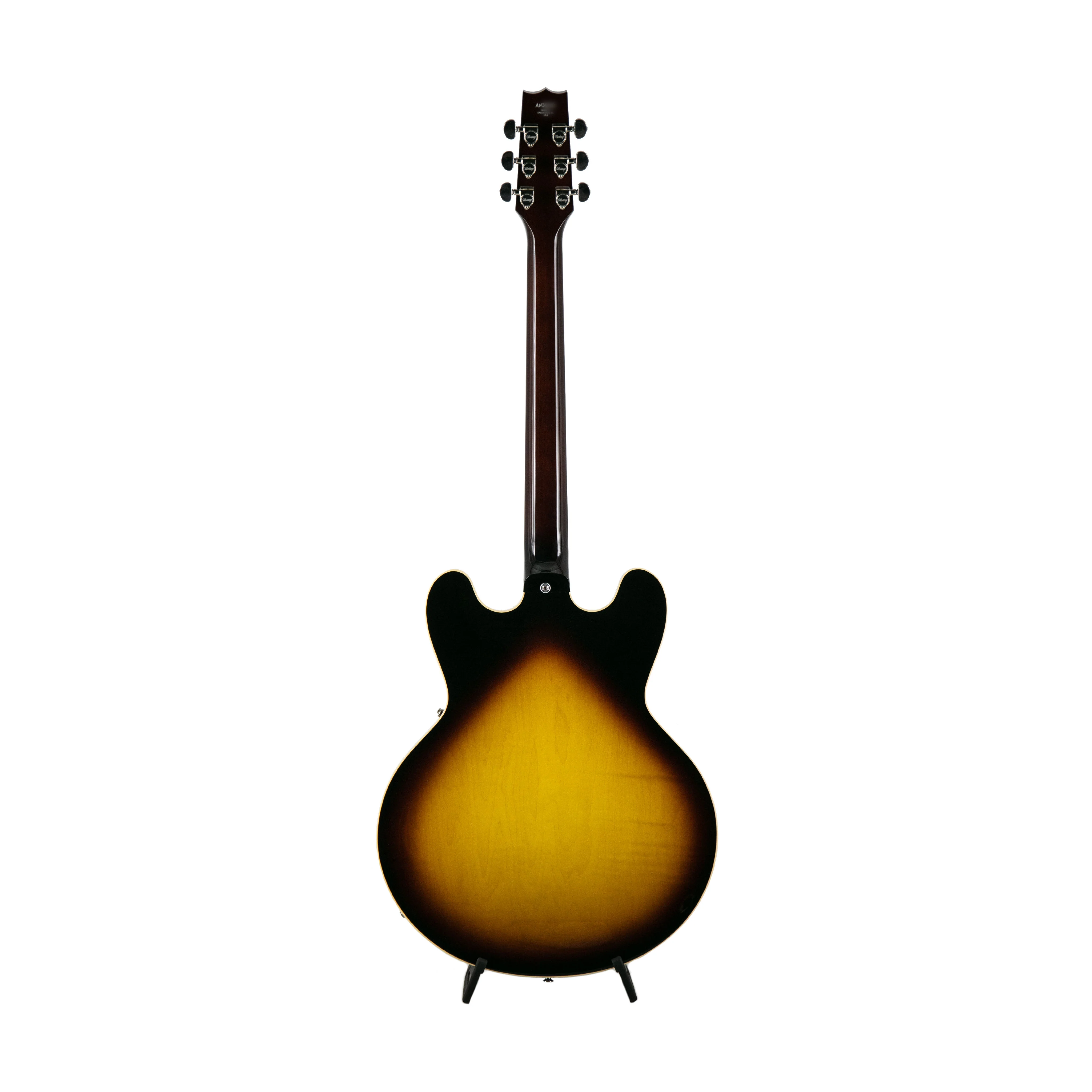 Heritage Standard H-535 Semi-Hollow Electric Guitar, Original Sunburst, AN3XXXX - Image 3