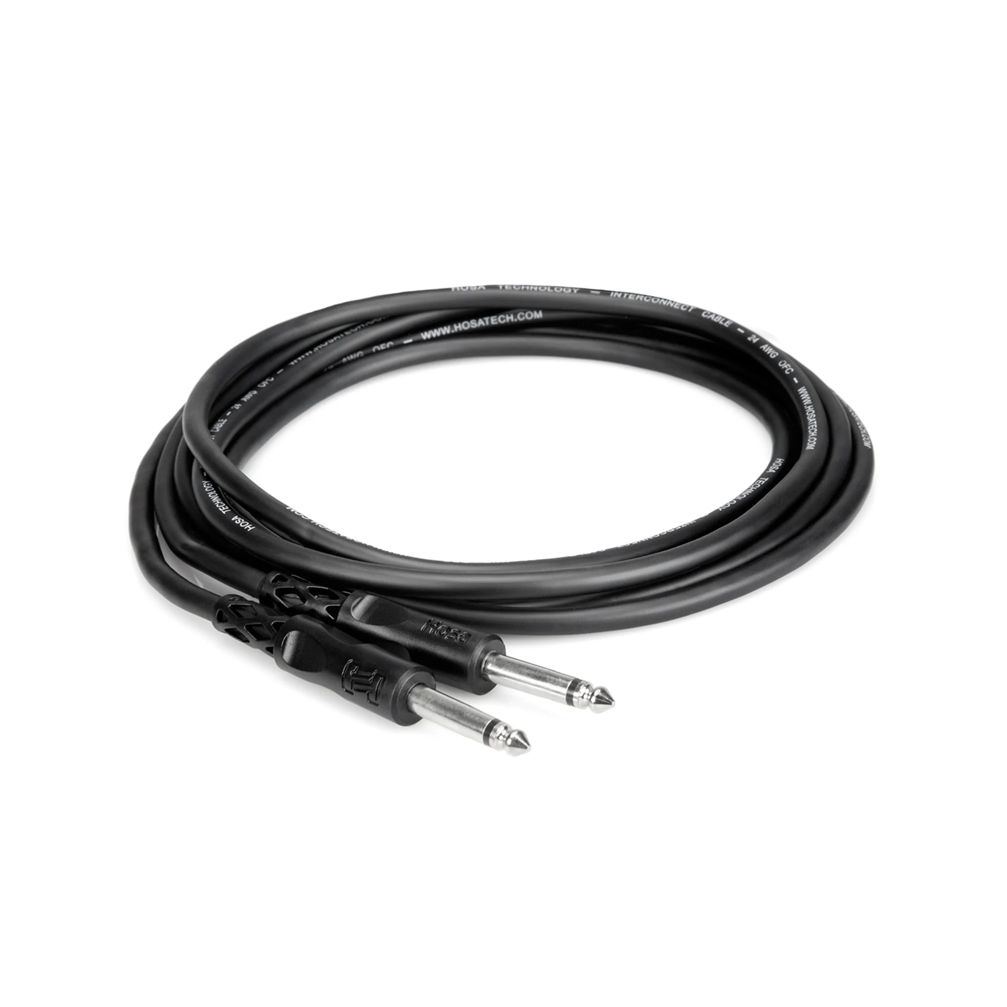 Hosa CPP-103 Cable 1/4Inch TS - Same, 3ft - Image 2