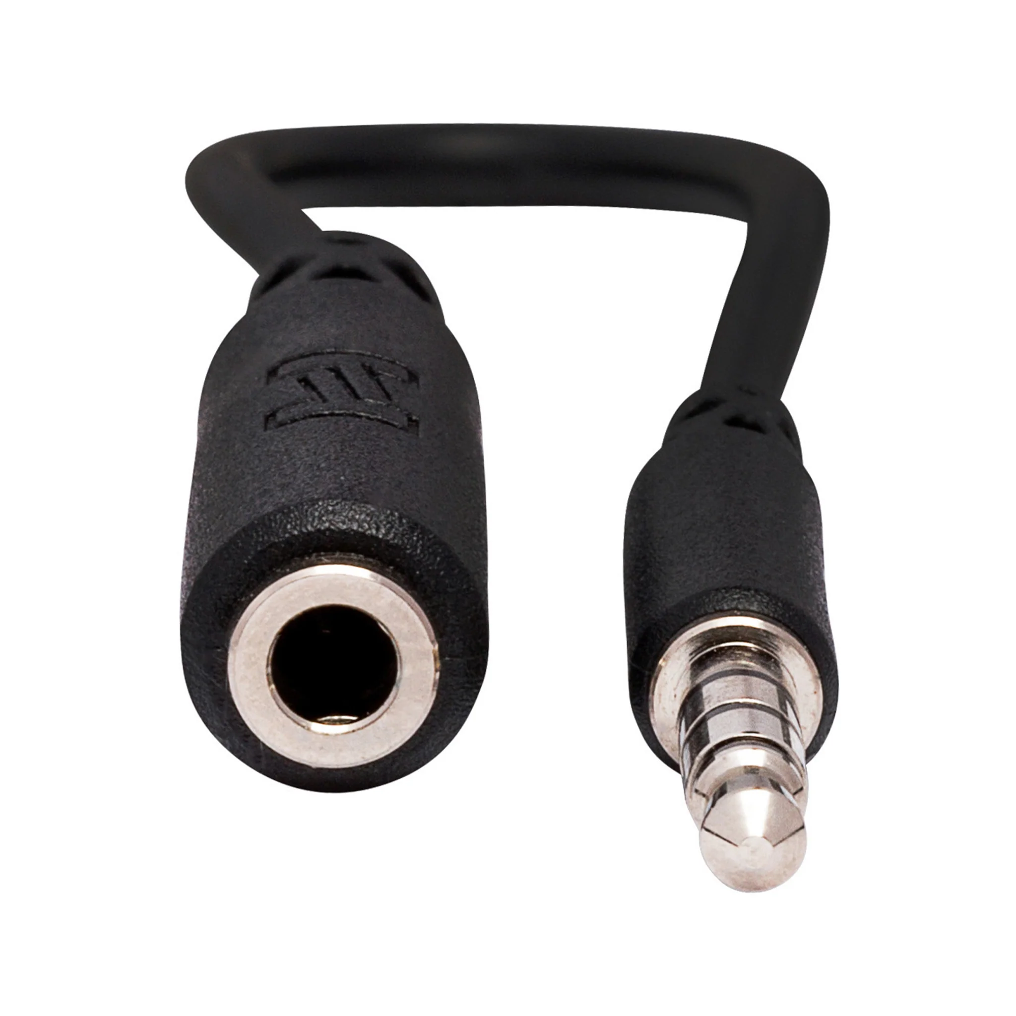 Hosa MHE-158 Headphone Adaptor, 3.5 mm TRRS to Slim 3.5 mm TRRS - Image 2