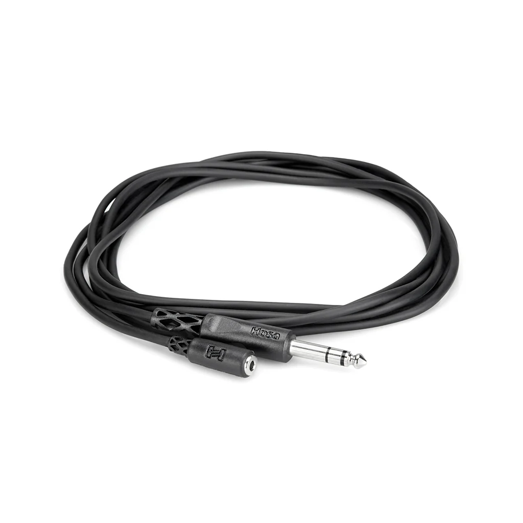 Hosa MHE-310 Extension Cable, 3.5mm to 1/4inch, 10ft - Image 2