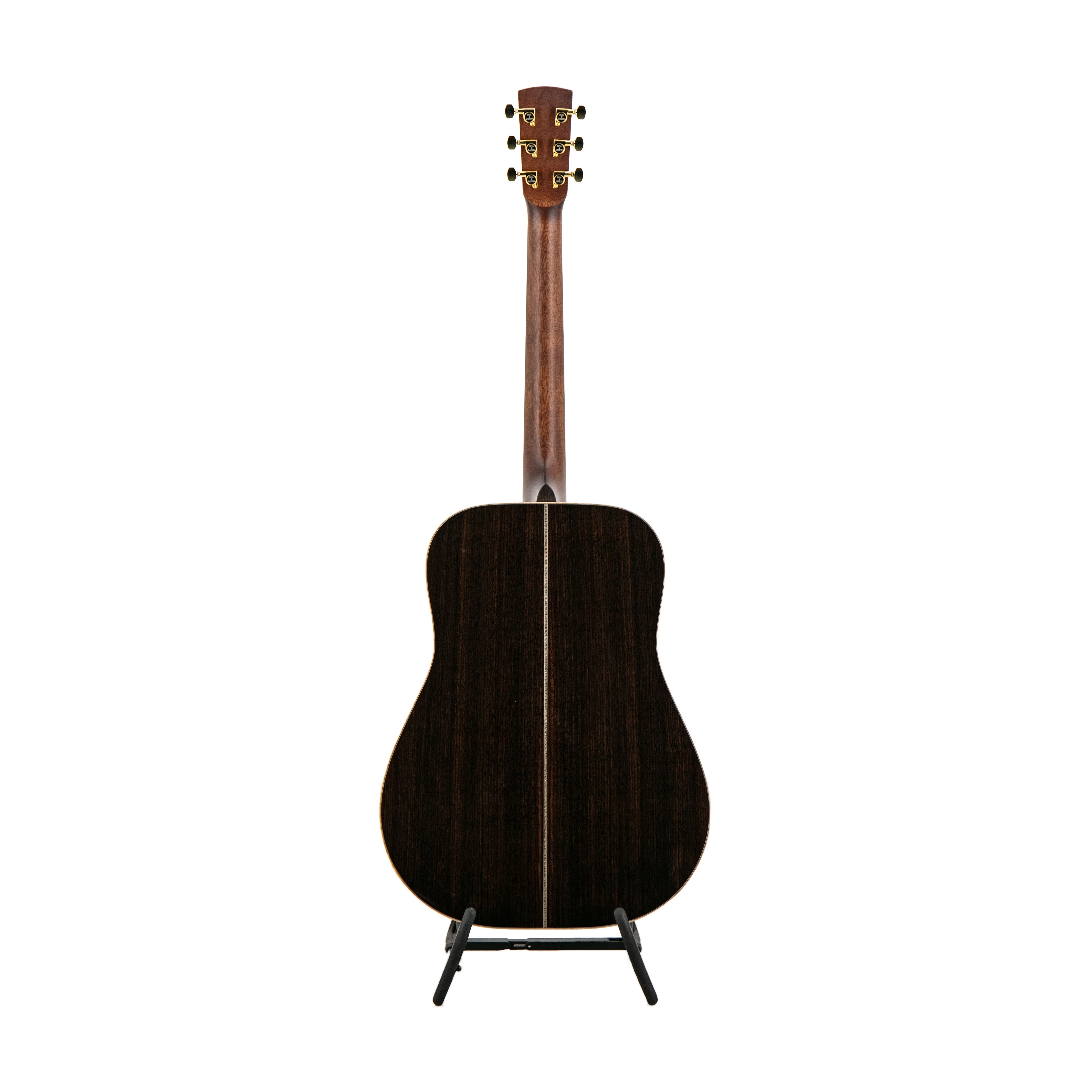 Huss & Dalton Model D-RH Dreadnought Sitka Spruce Top / Indian RW Acoustic Guitar, Gold - Image 2