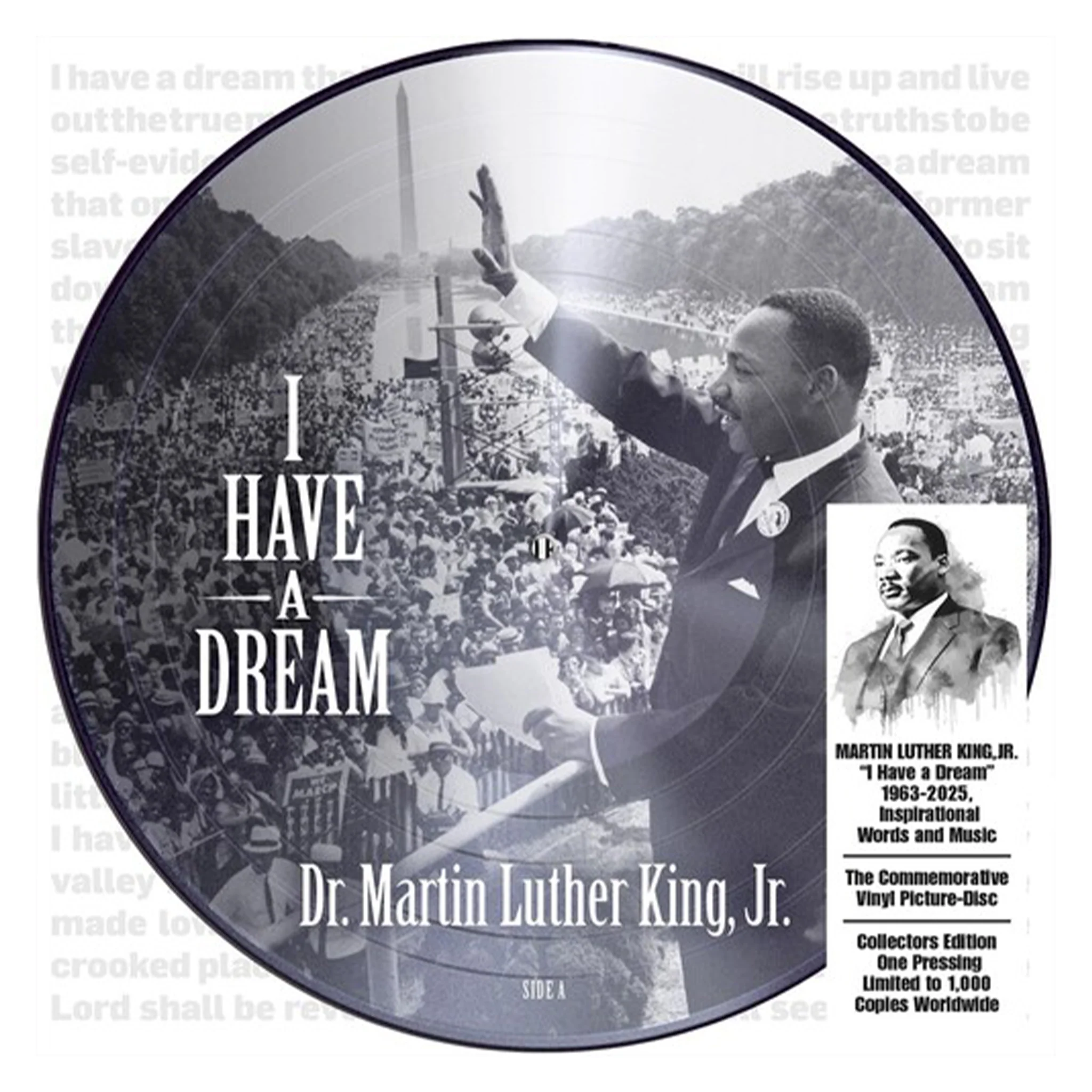I Have a Dream (Limited Edition) (Picture Disc Vinyl) - Martin Luther King (Vinyl) (BD)