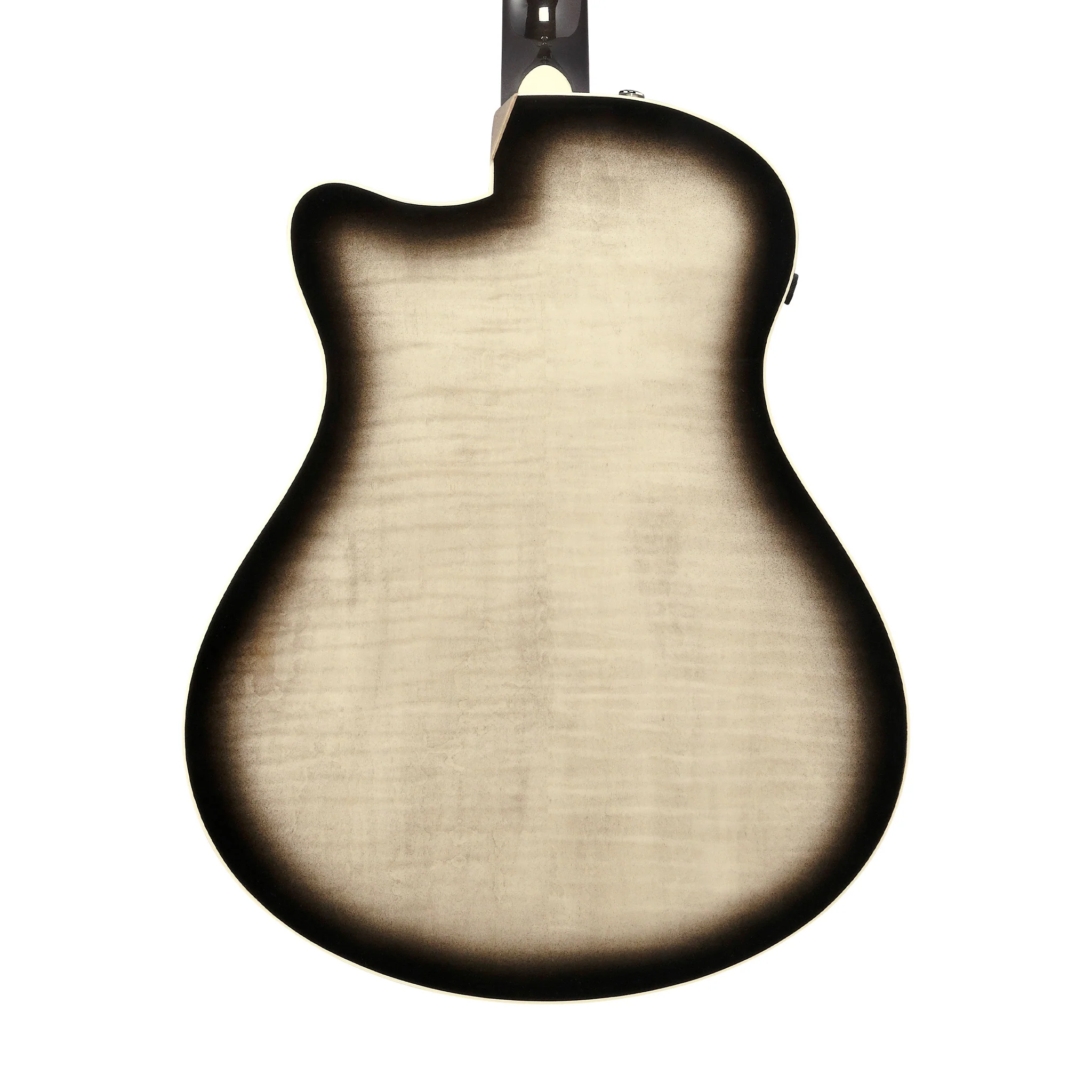 Ibanez AAM370M1CE-TPA Advanced Acoustic Auditorium Guitar, Transparent Panda High Gloss Finish - Image 5