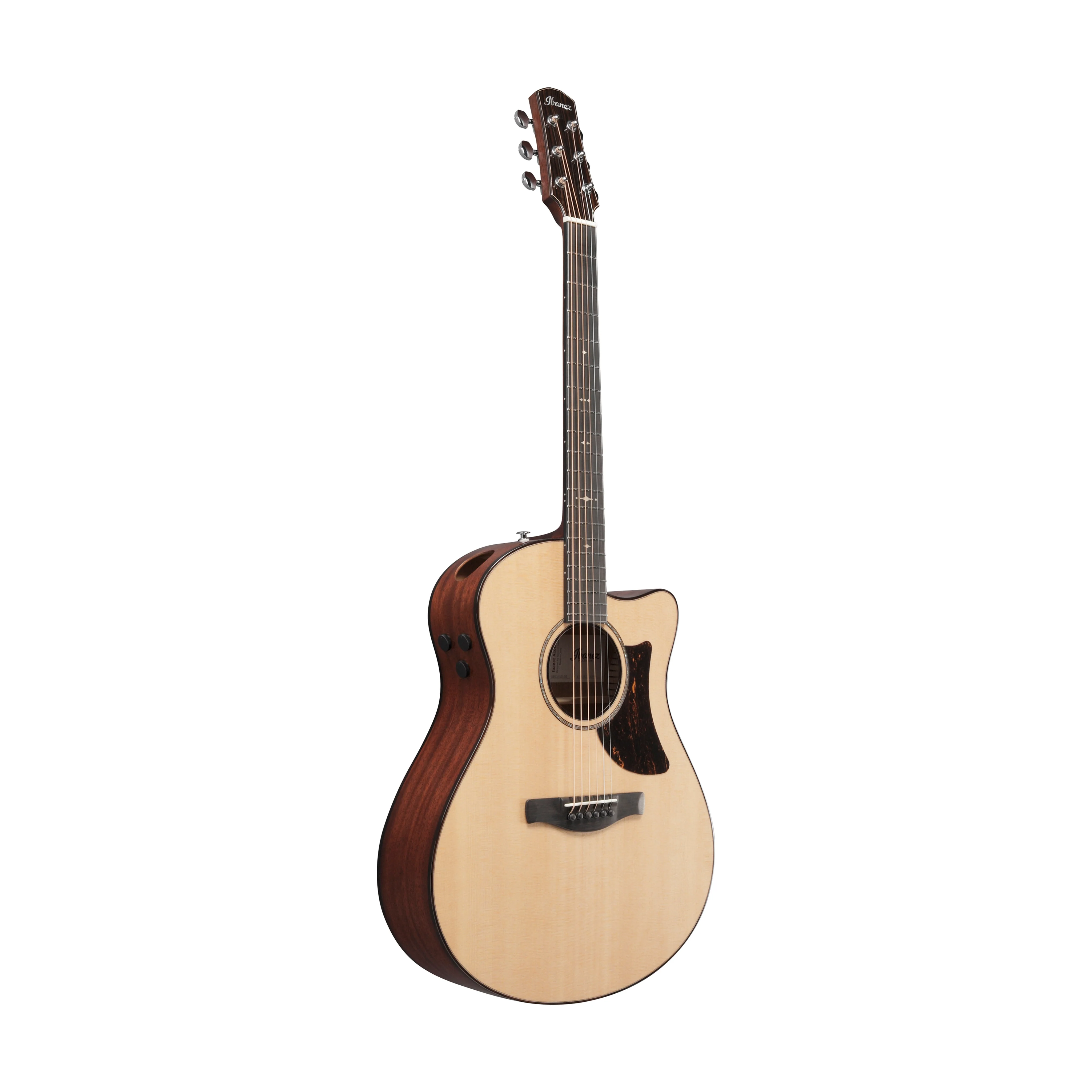 Ibanez AAM700CE-NT Acoustic-Electric Guitar w/Case, Natural - Image 3
