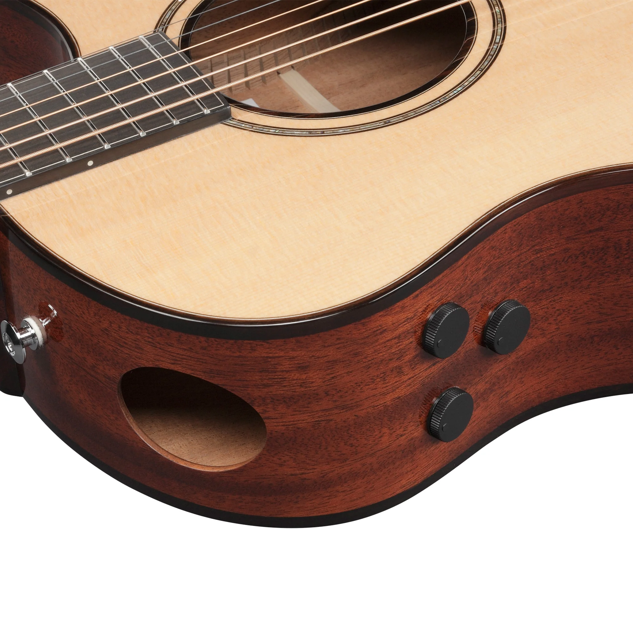 Ibanez AAM700CE-NT Acoustic-Electric Guitar w/Case, Natural - Image 8