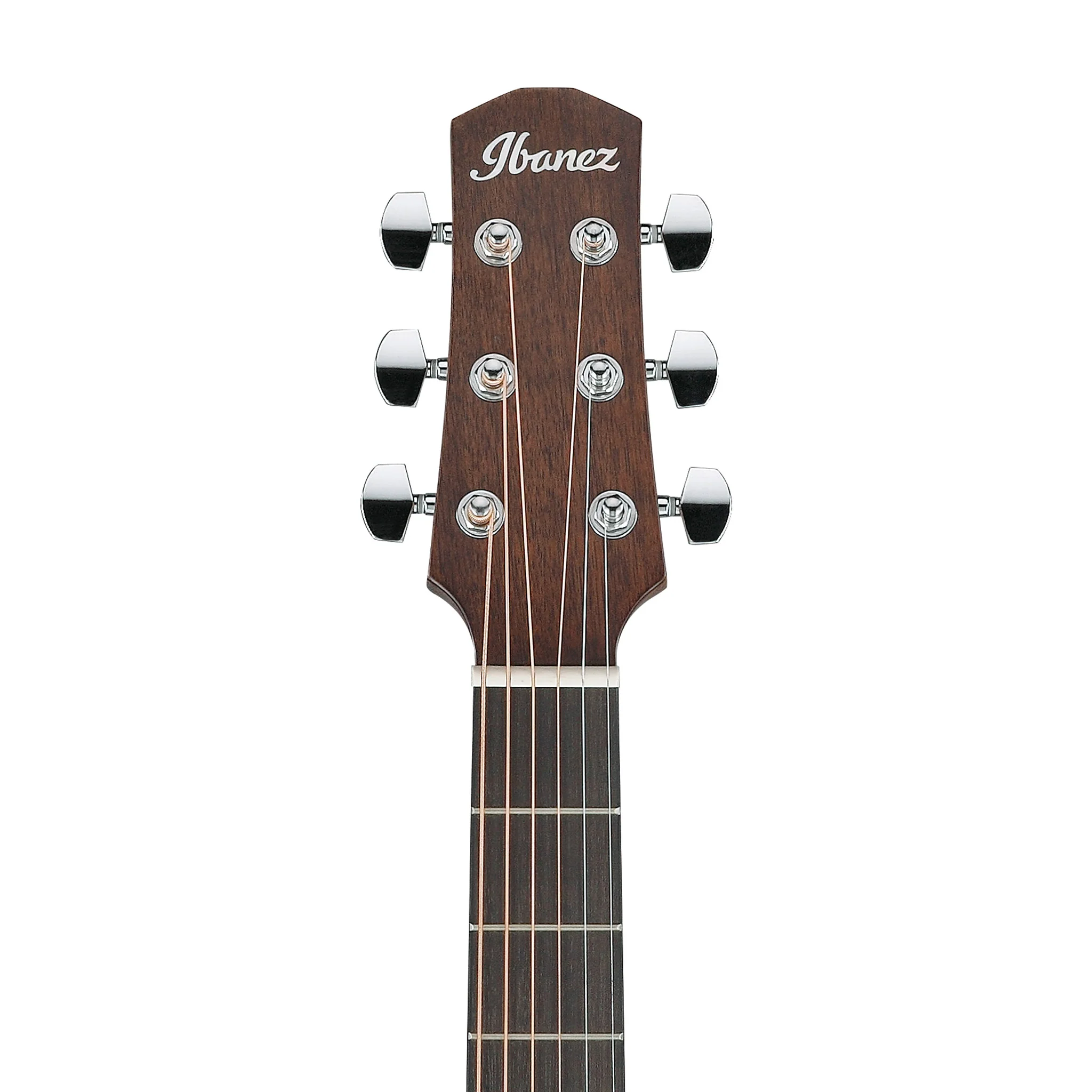 Ibanez AAM70CE-TBN Acoustic Guitar w/Gloss Top, Transparent Charcoal Burst Low, Natural Open - Image 6