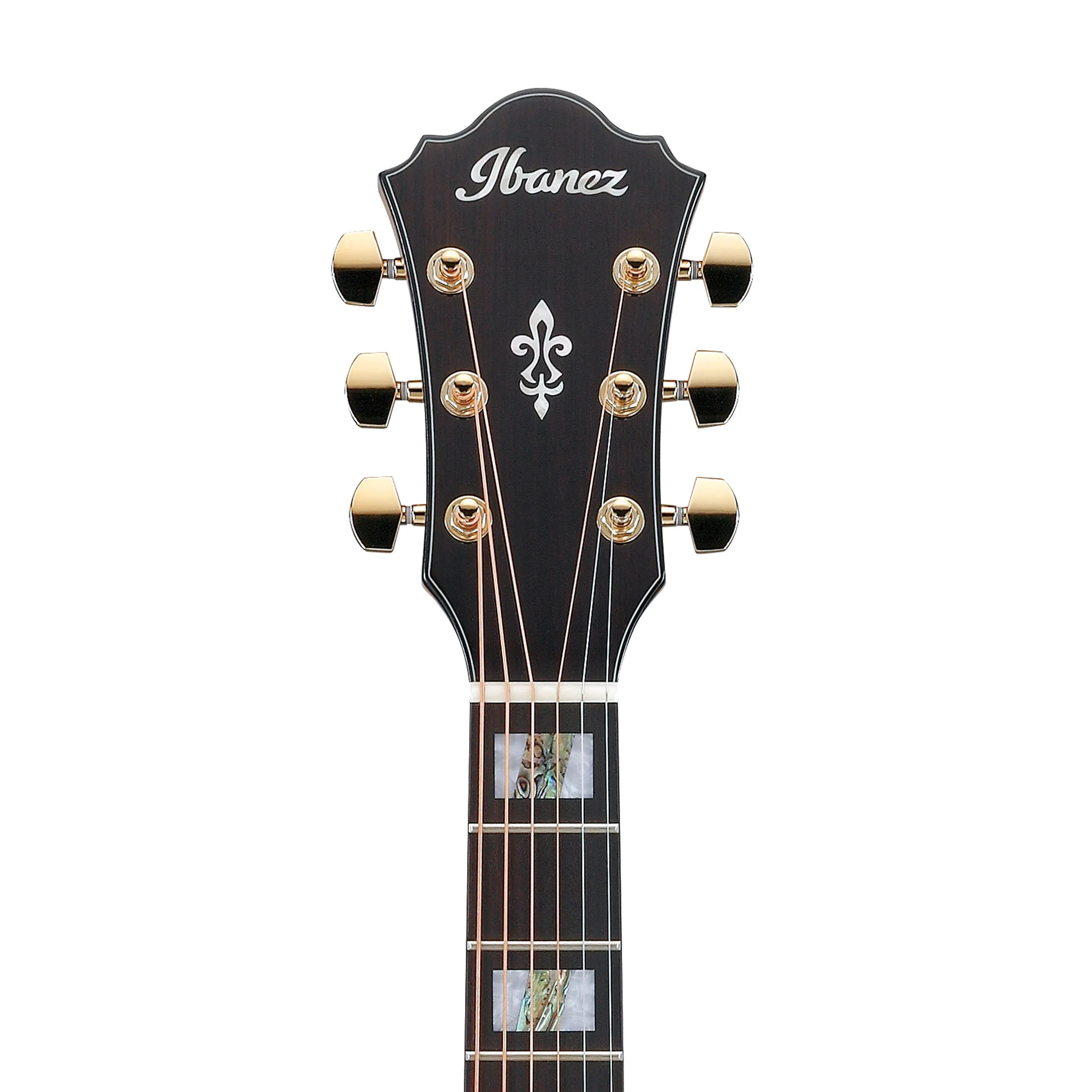 Ibanez AE390-NTA Acoustic Guitar w/Natural High Gloss Top, Aqua Blue High Gloss Back & sides - Image 6