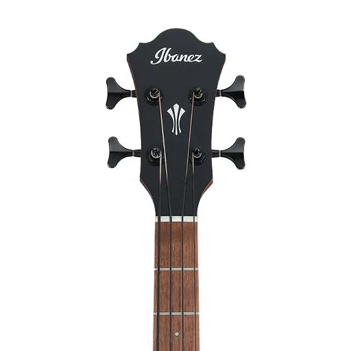 Ibanez AEGB24E-BKH Acoustic Bass Guitar, Black High Gloss - Image 7
