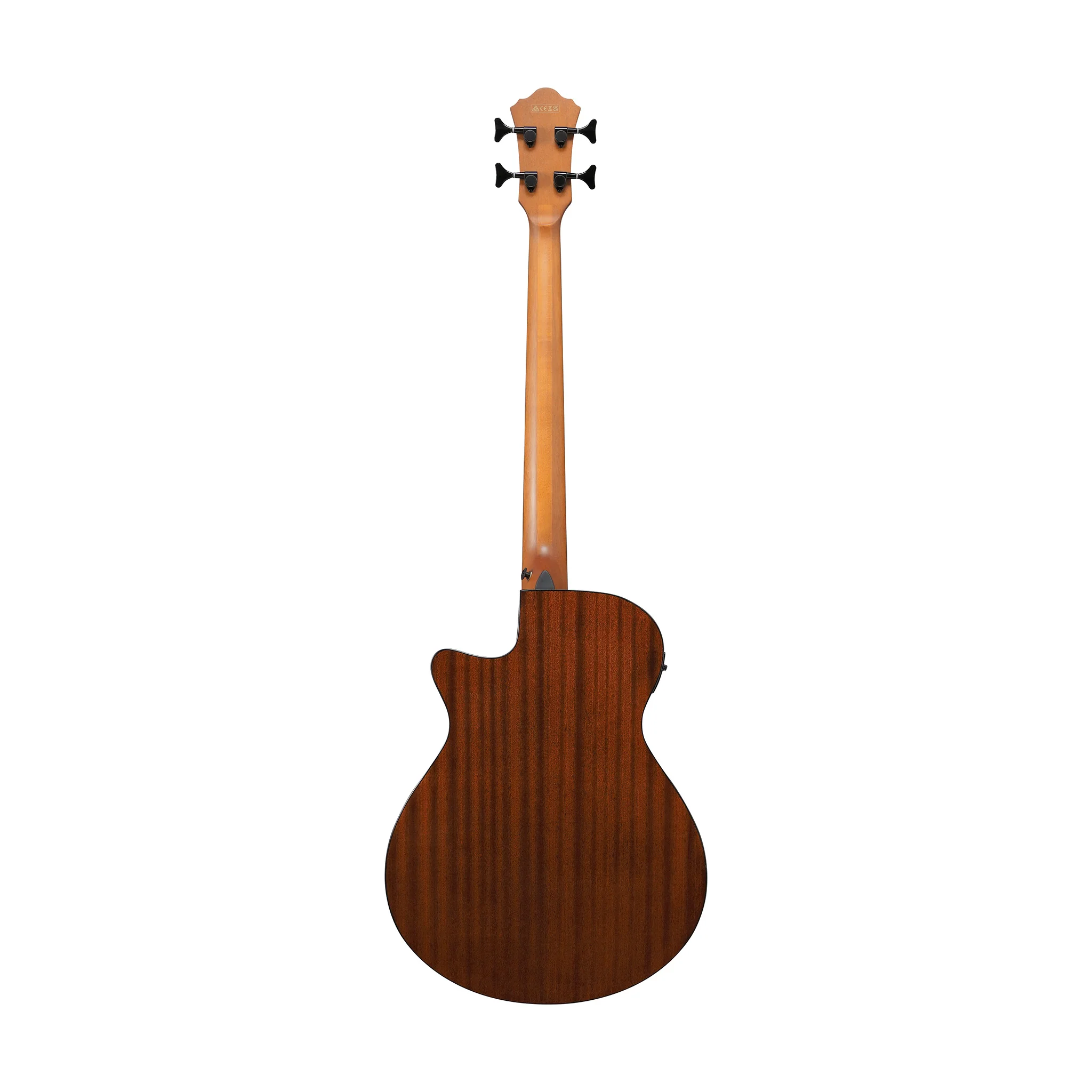 Ibanez AEGB25E-TKH Acoustic Bass Guitar, Transparent Black Sunburst High Gloss - Image 2