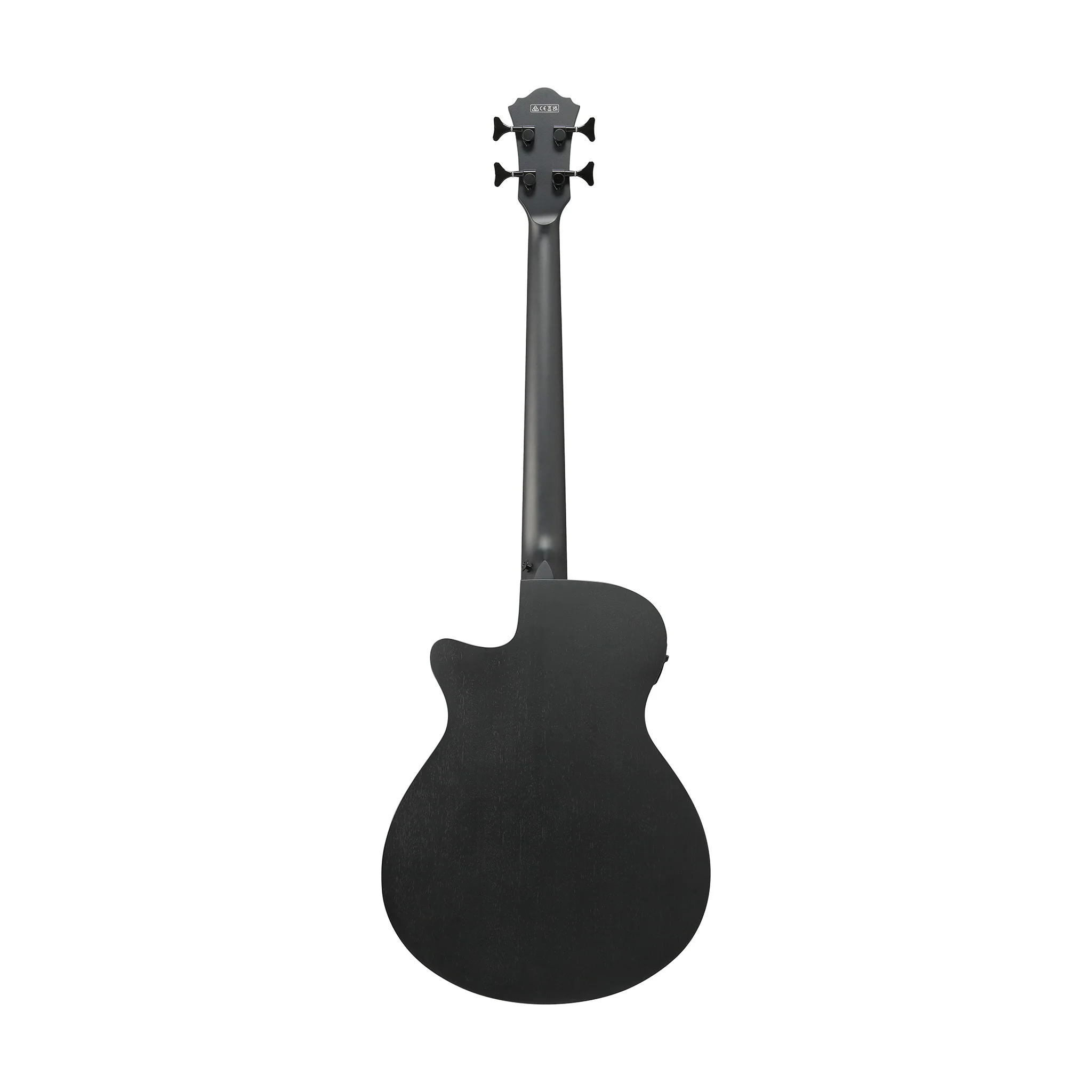 Ibanez AEGB420-BOT Acoustic Bass Guitar, Black Out - Image 2