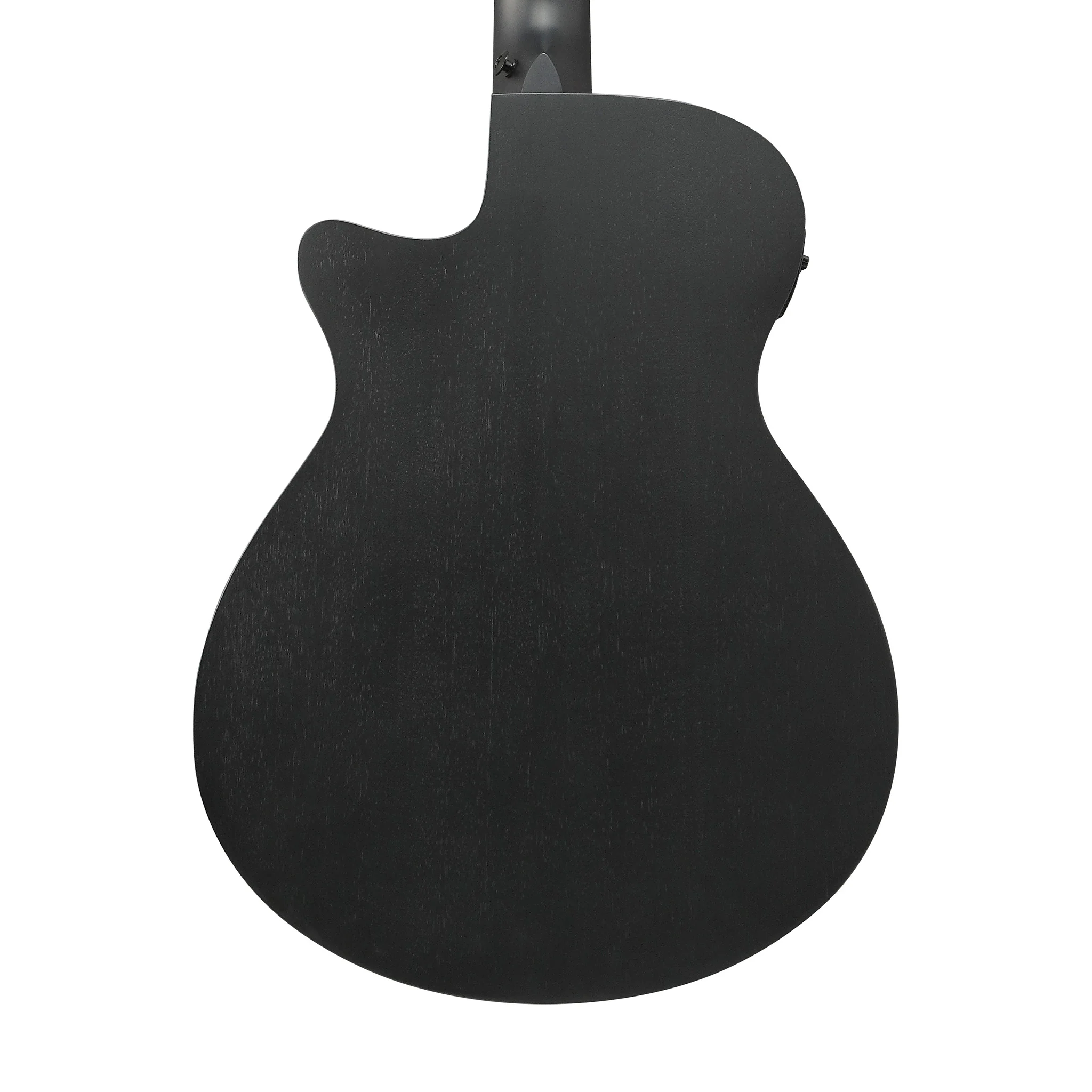 Ibanez AEGB420-BOT Acoustic Bass Guitar, Black Out - Image 4