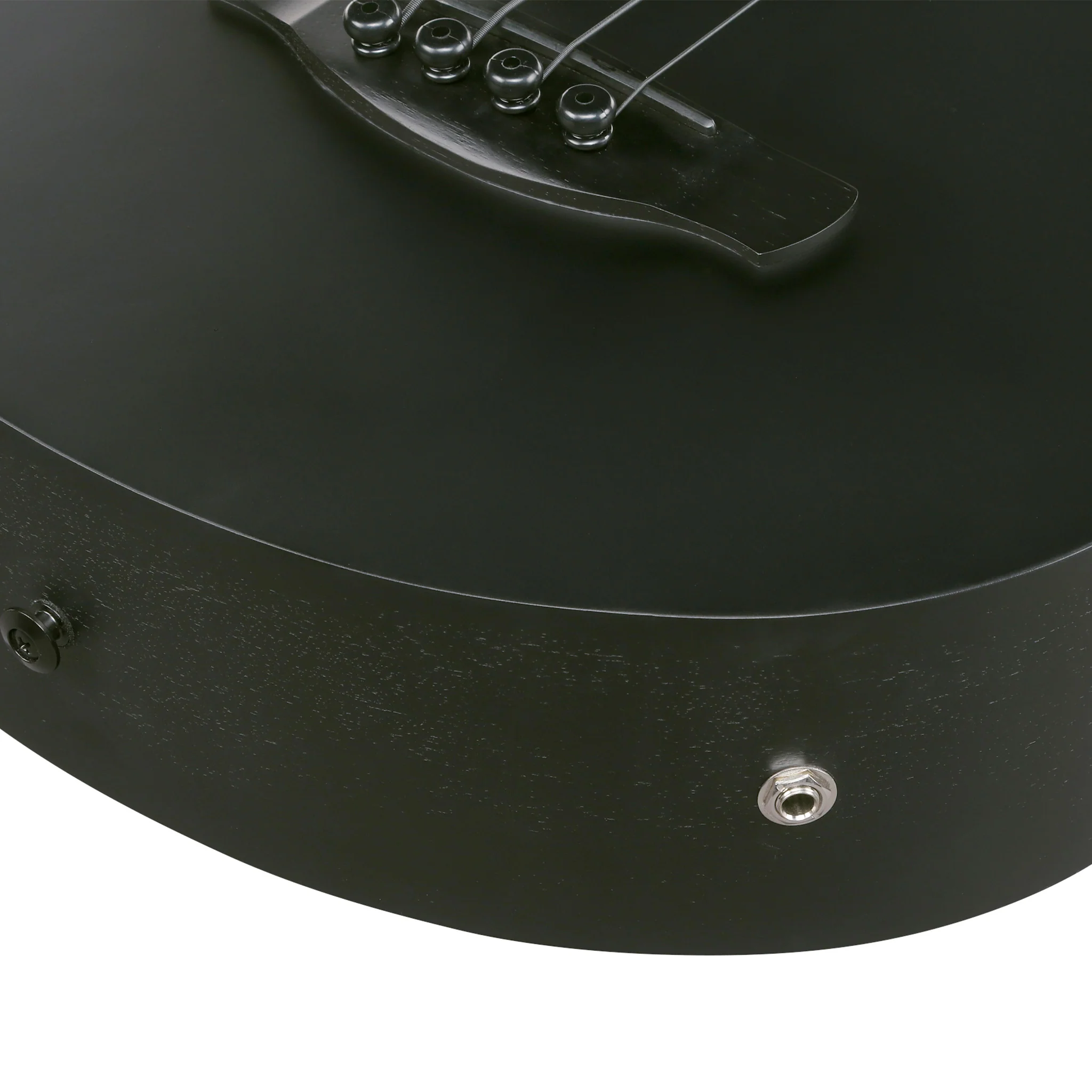 Ibanez AEGB420-BOT Acoustic Bass Guitar, Black Out - Image 7