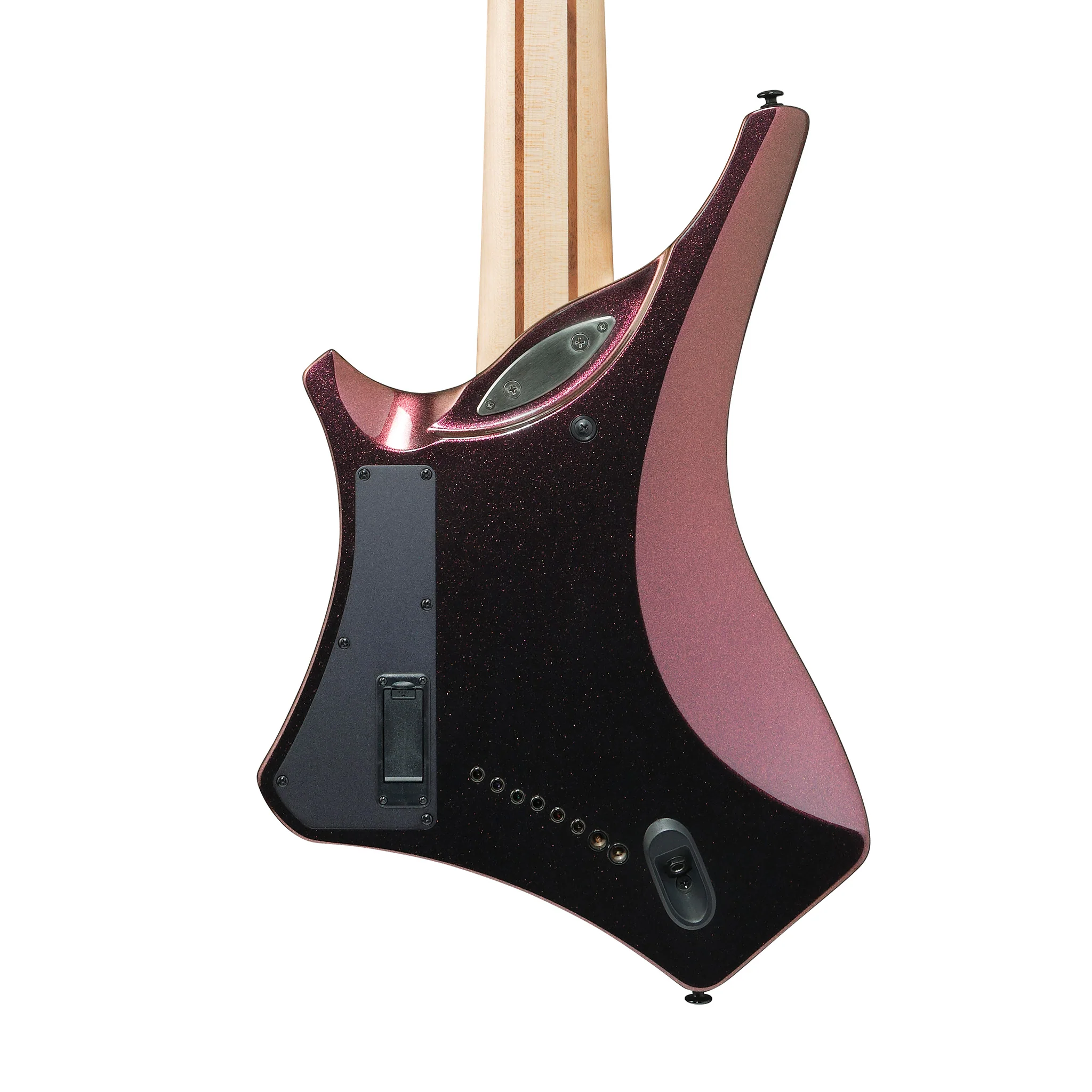 Ibanez Alpha A528-CMG 8-String Electric Guitar w/Bag, Coral Mirage - Image 4