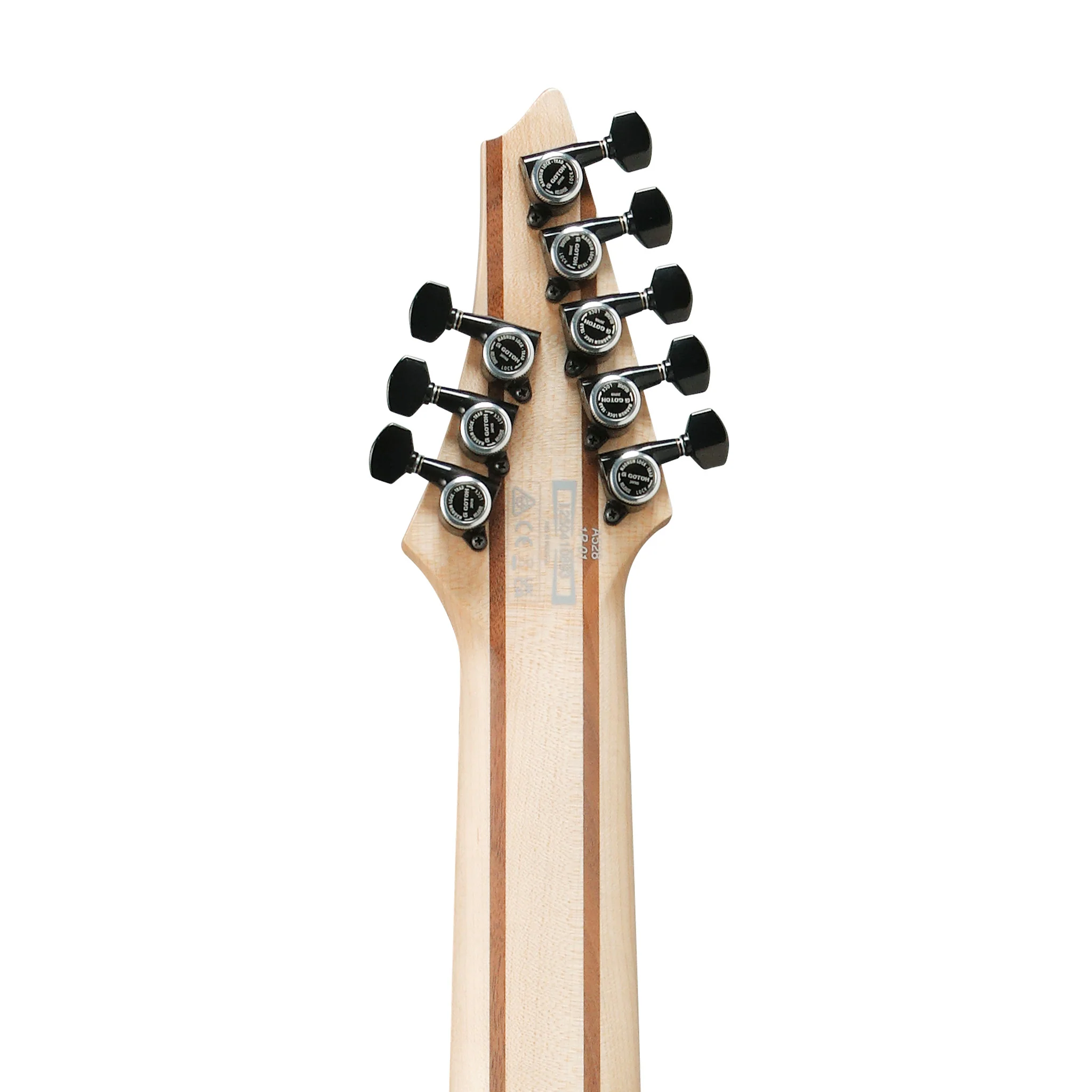 Ibanez Alpha A528-CMG 8-String Electric Guitar w/Bag, Coral Mirage - Image 6