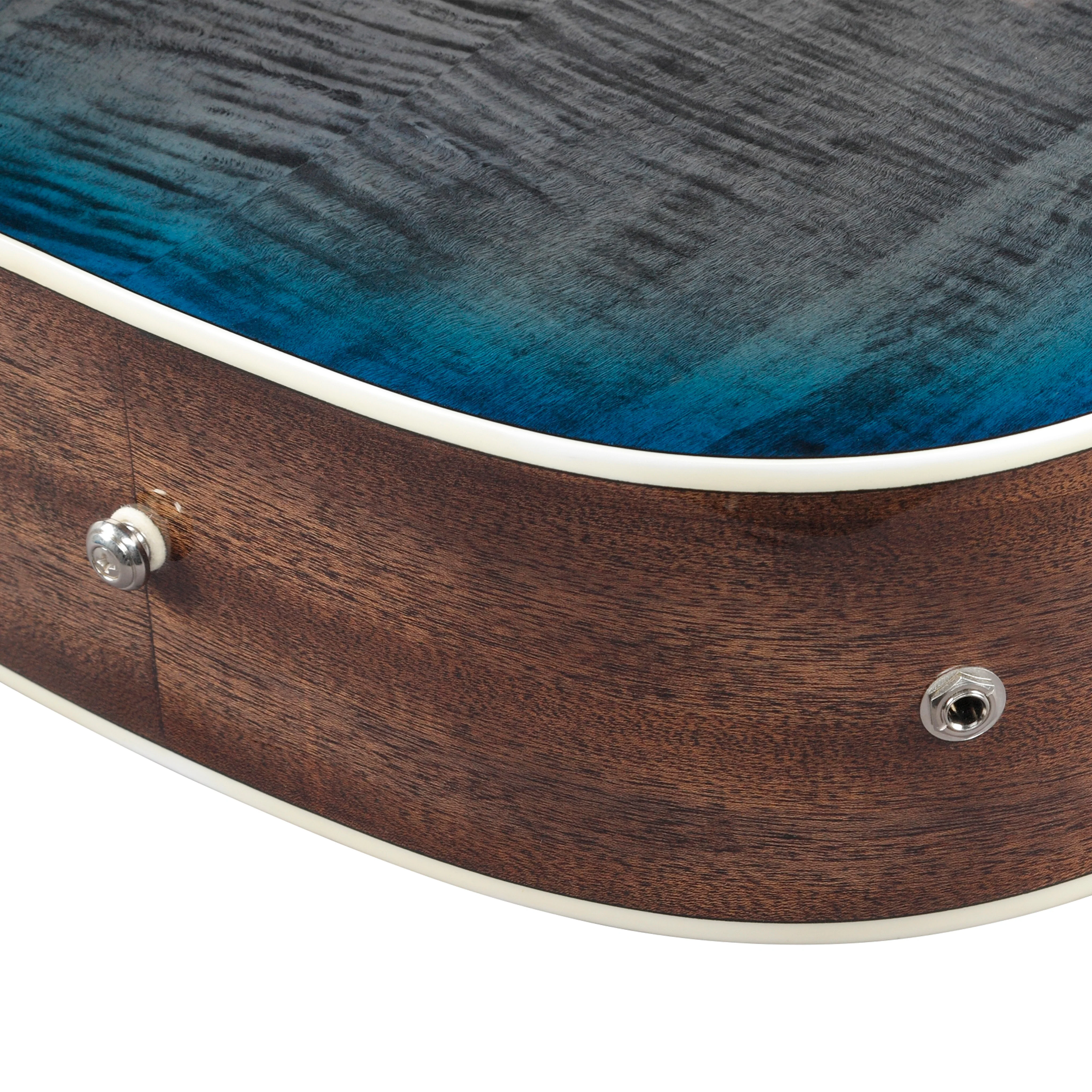 Ibanez Altstar ALT30FM-BDB Acoustic-Electric Guitar, Blue Doom Burst High Gloss - Image 8
