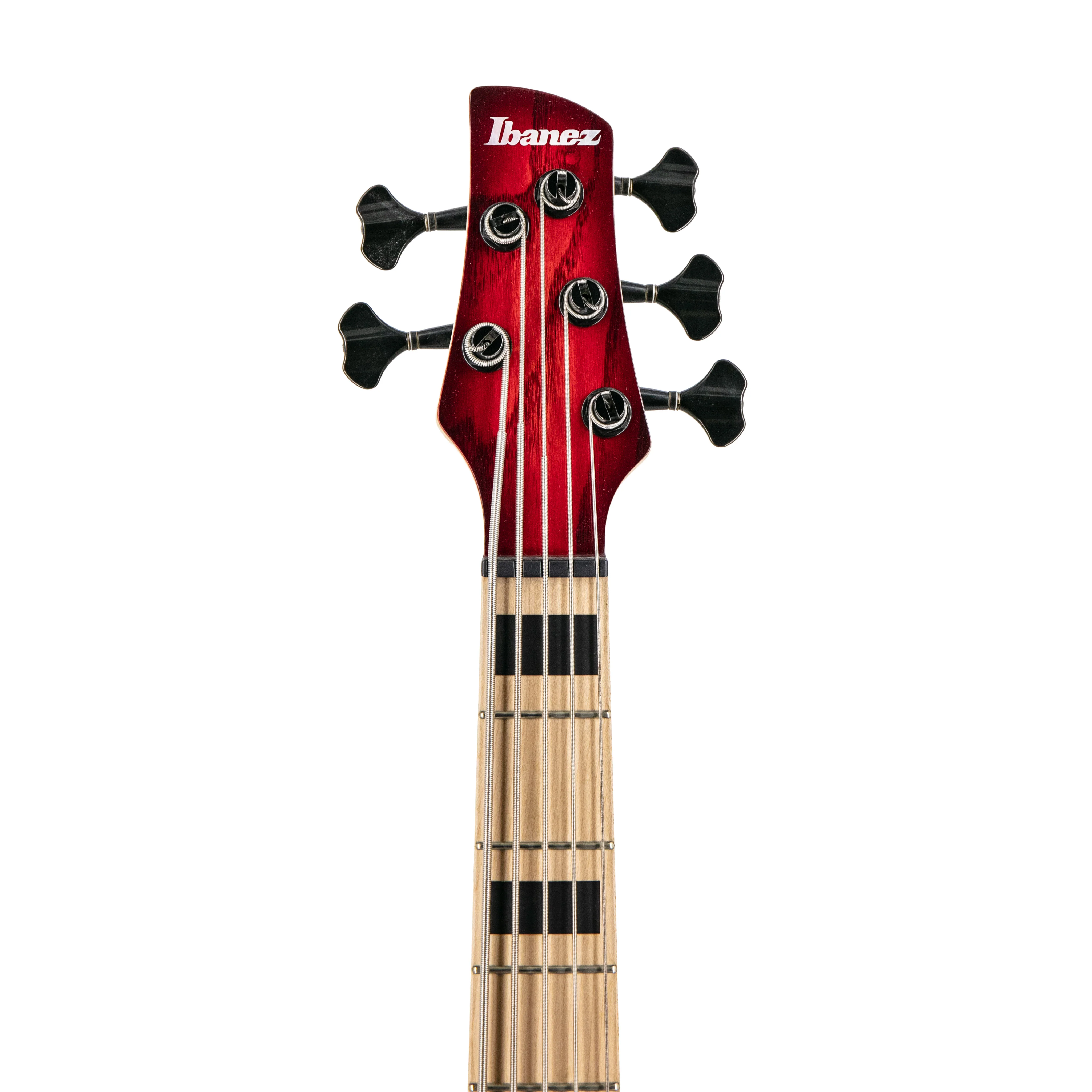 Ibanez ANB205-TWB Andy Nitti Signature Model Electric Bass Guitar, Transparent Wine Red Burst, 18110XXXX - Image 8