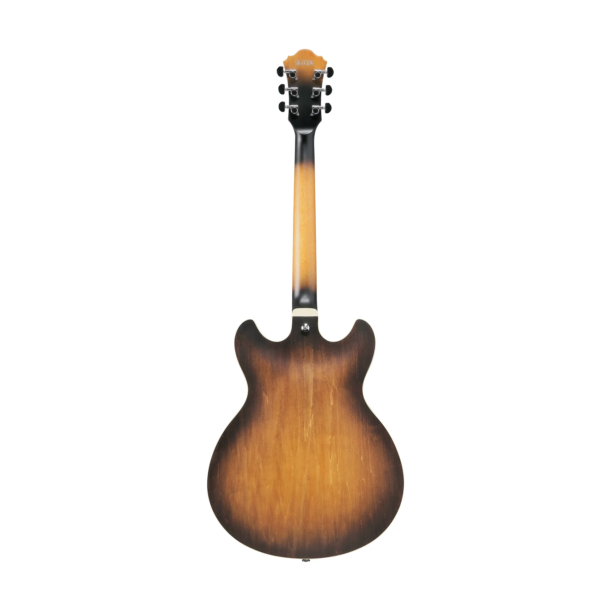 Ibanez Artcore AS53-TF Artcore Electric Guitar, Tobacco Flat - Image 2