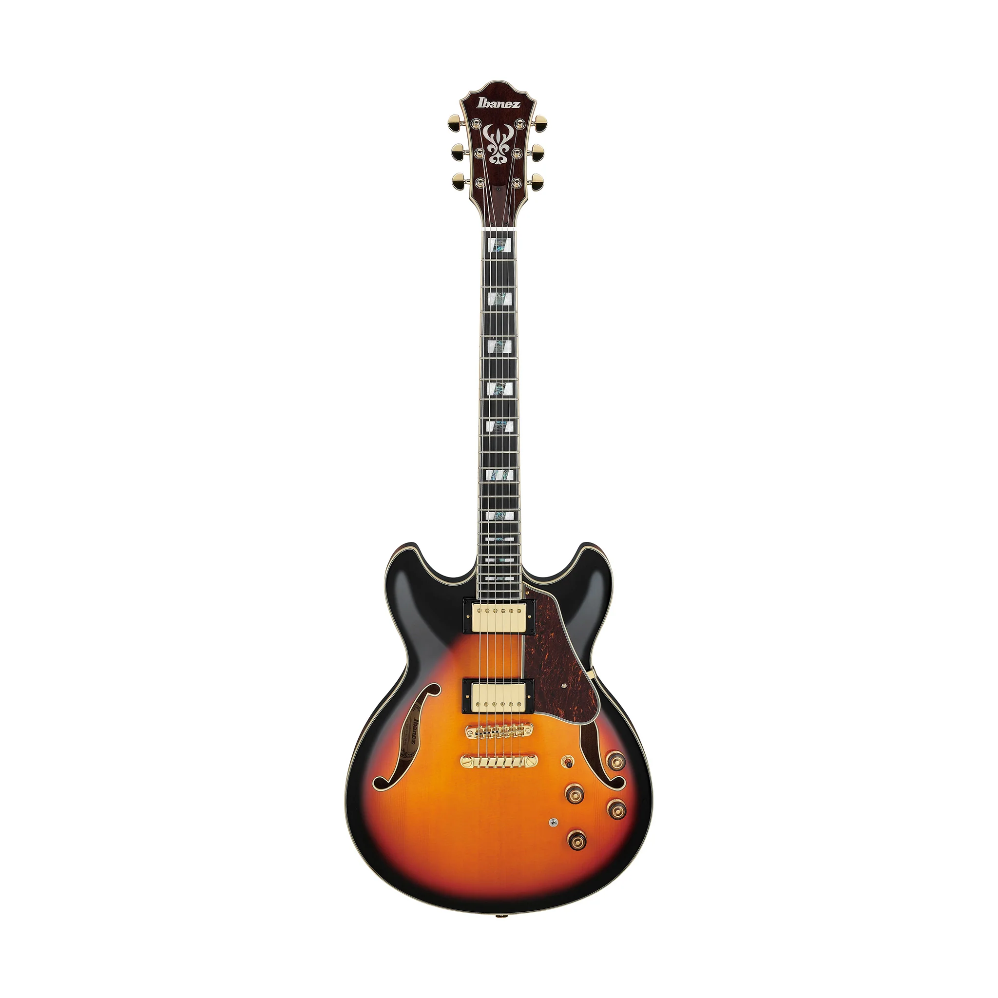 Ibanez Artstar AS113-BS Electric Guitar w/Case, Brown Sunburst