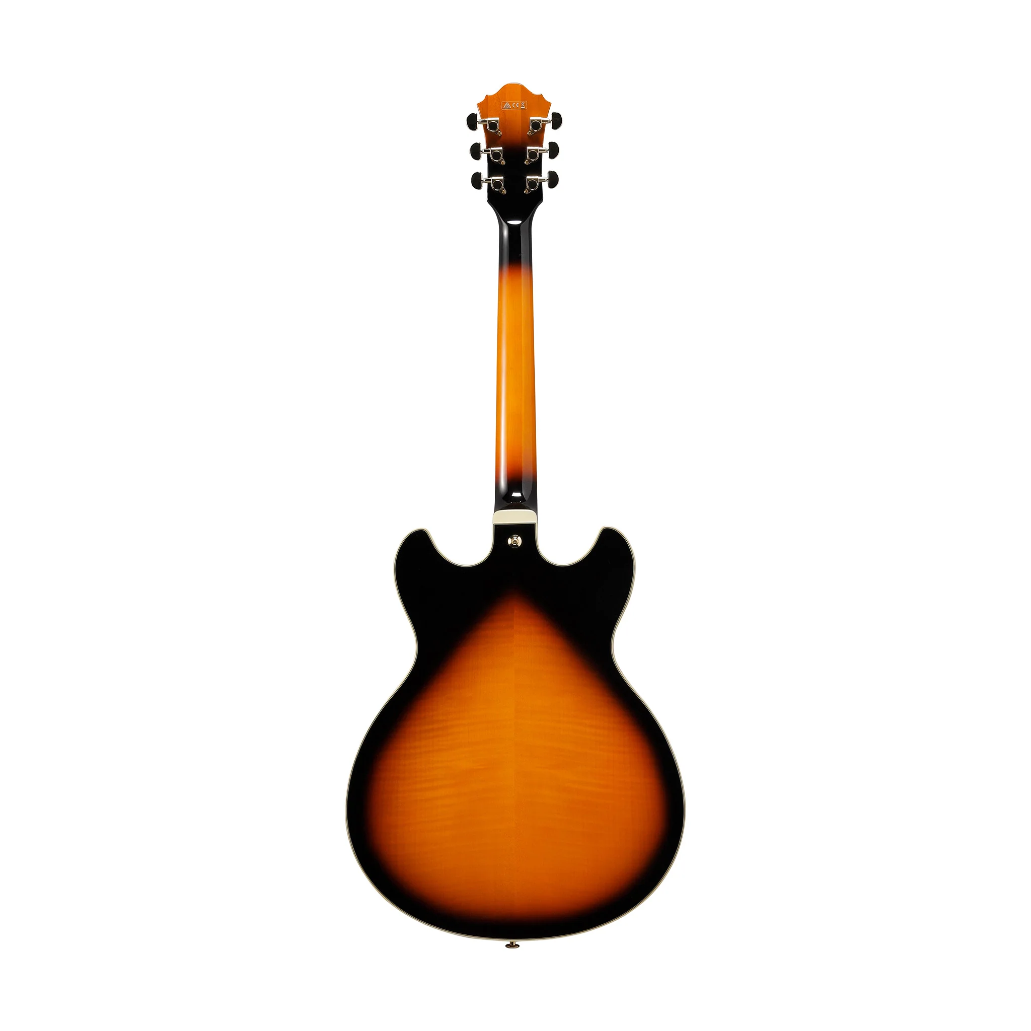 Ibanez Artstar AS113-BS Electric Guitar w/Case, Brown Sunburst - Image 2