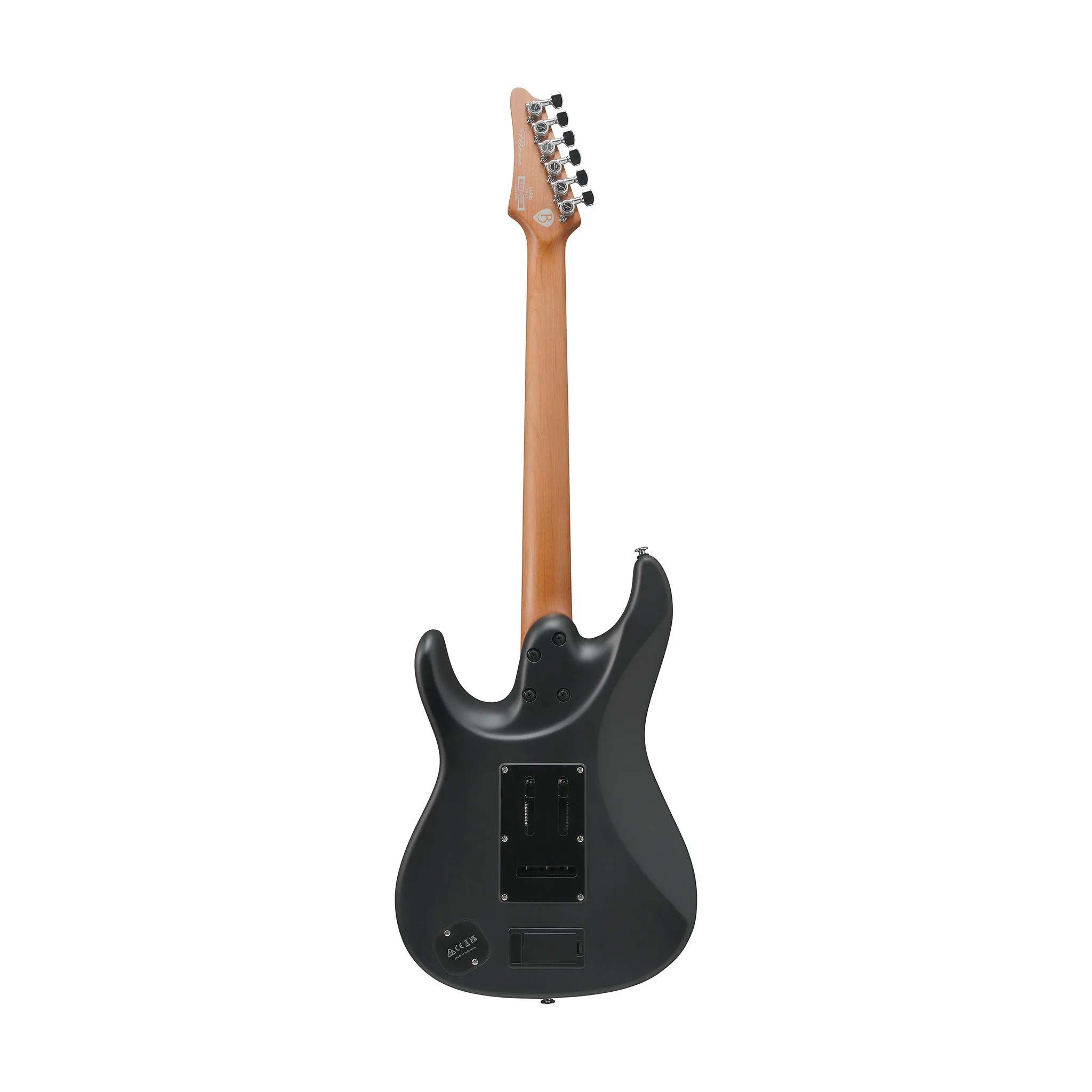 Ibanez BER10 Bernth Signature Electric Guitar w/Bag, Matte Black - Image 2