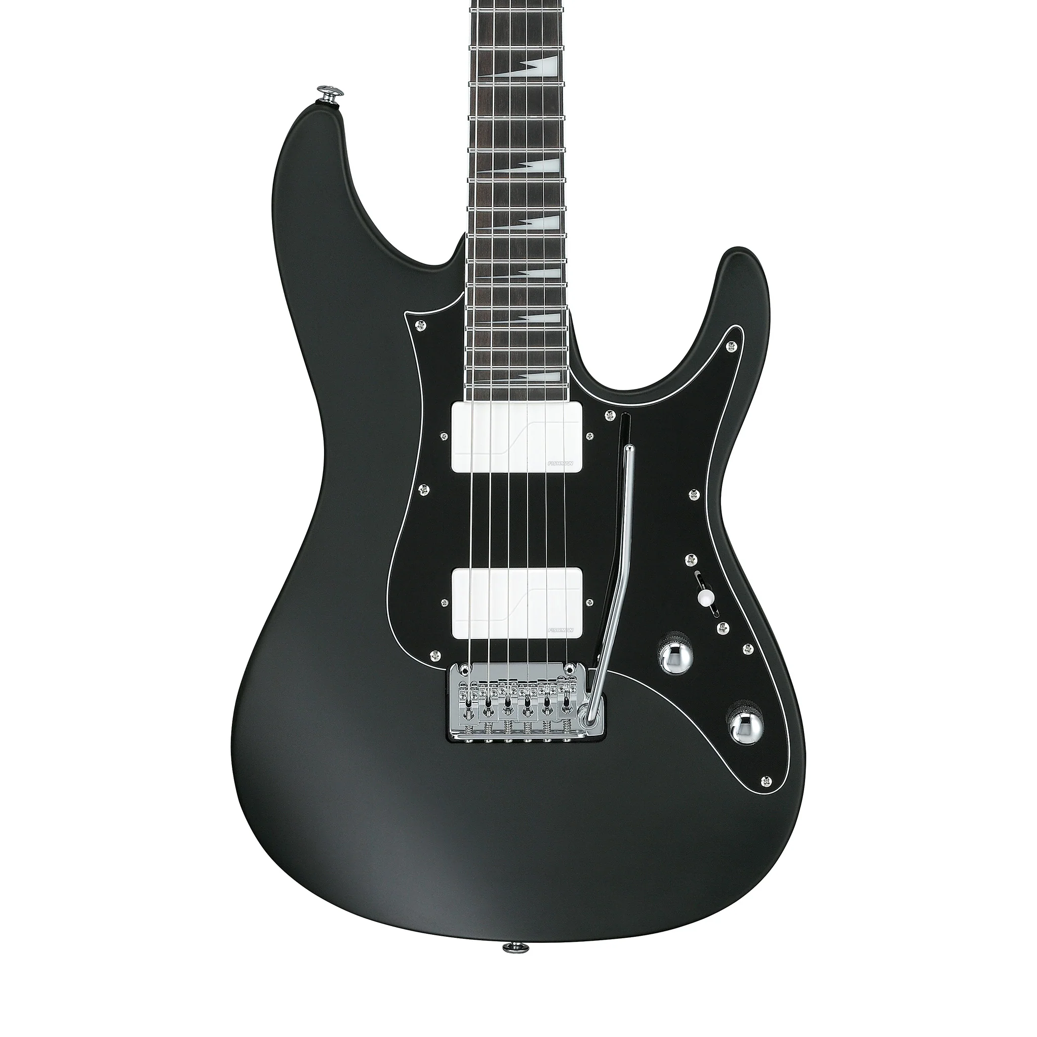 Ibanez BER10 Bernth Signature Electric Guitar w/Bag, Matte Black - Image 3