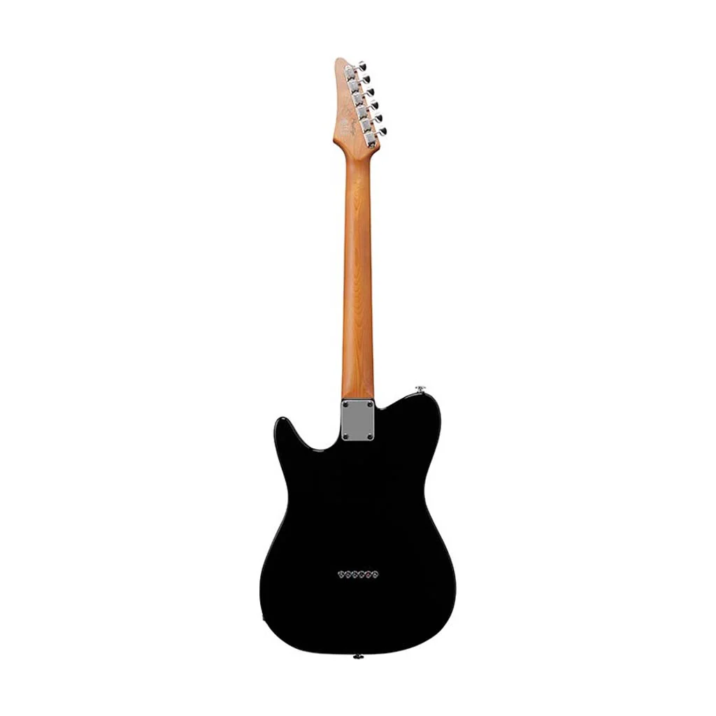 Ibanez FLATV1-BK Josh Smith Signature Electric Guitar w/ Case, Black - Image 2
