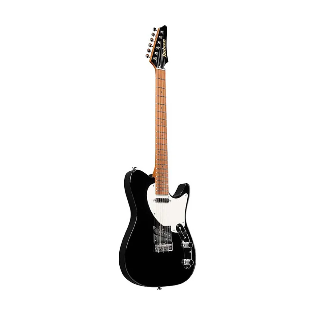 Ibanez FLATV1-BK Josh Smith Signature Electric Guitar w/ Case, Black - Image 3