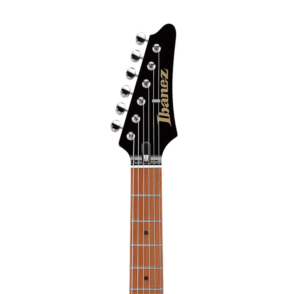 Ibanez FLATV1-BK Josh Smith Signature Electric Guitar w/ Case, Black - Image 6