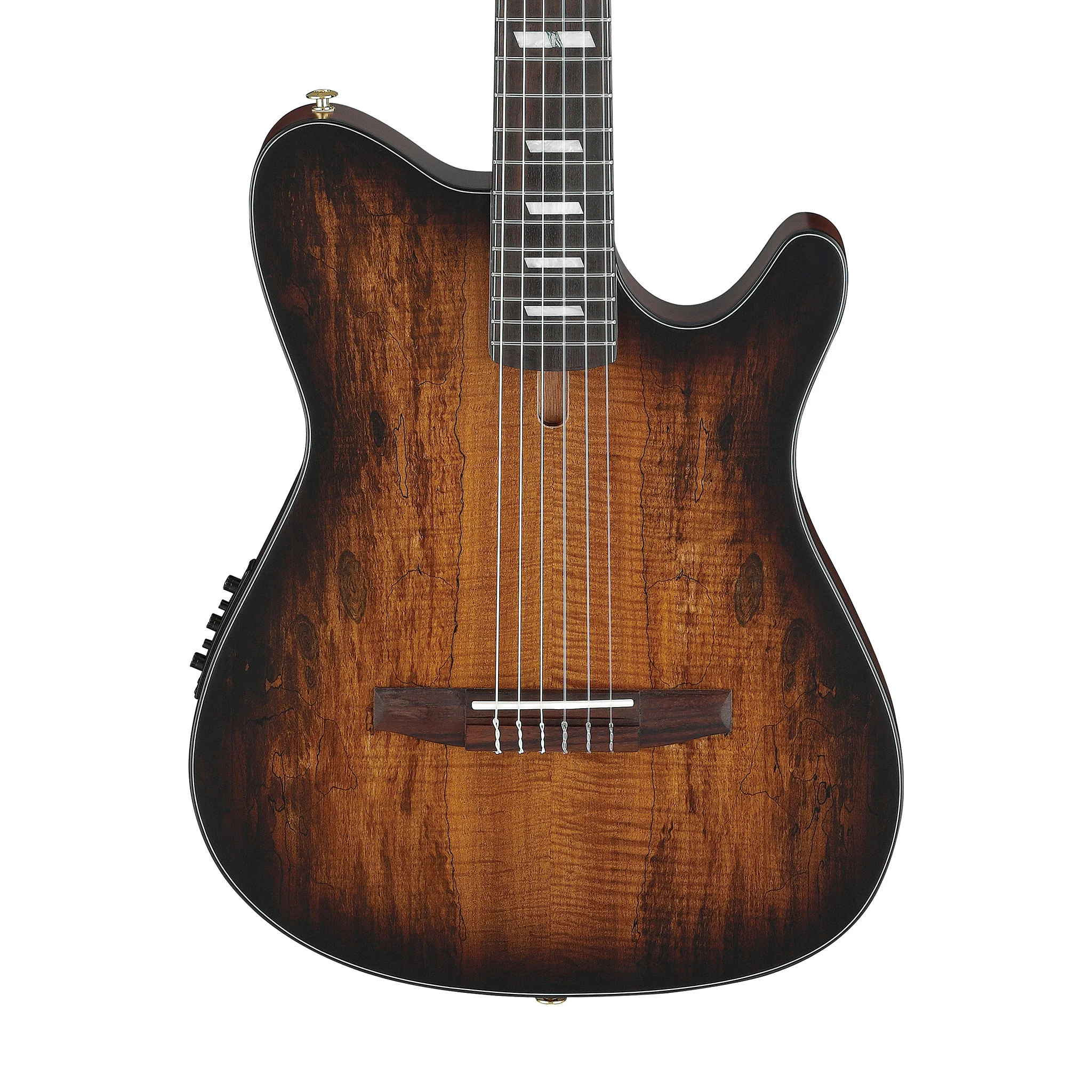 Ibanez FRH20SMN-TCL Acoustic-Electric Guitar, Tobacco Burst Low Gloss - Image 4