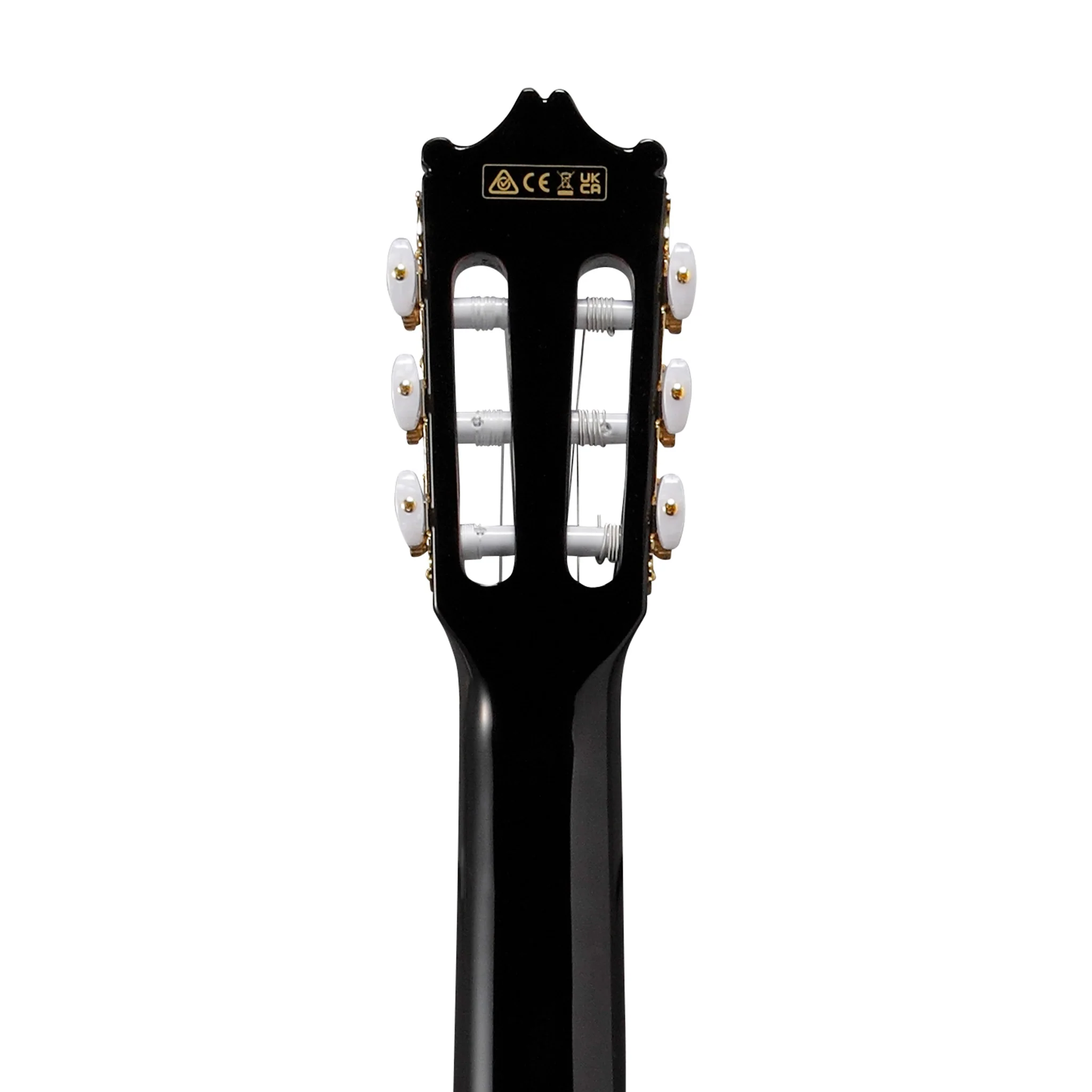 Ibanez GA11CE-BK Classical Acoustic/Electric Guitar, Black - Image 7