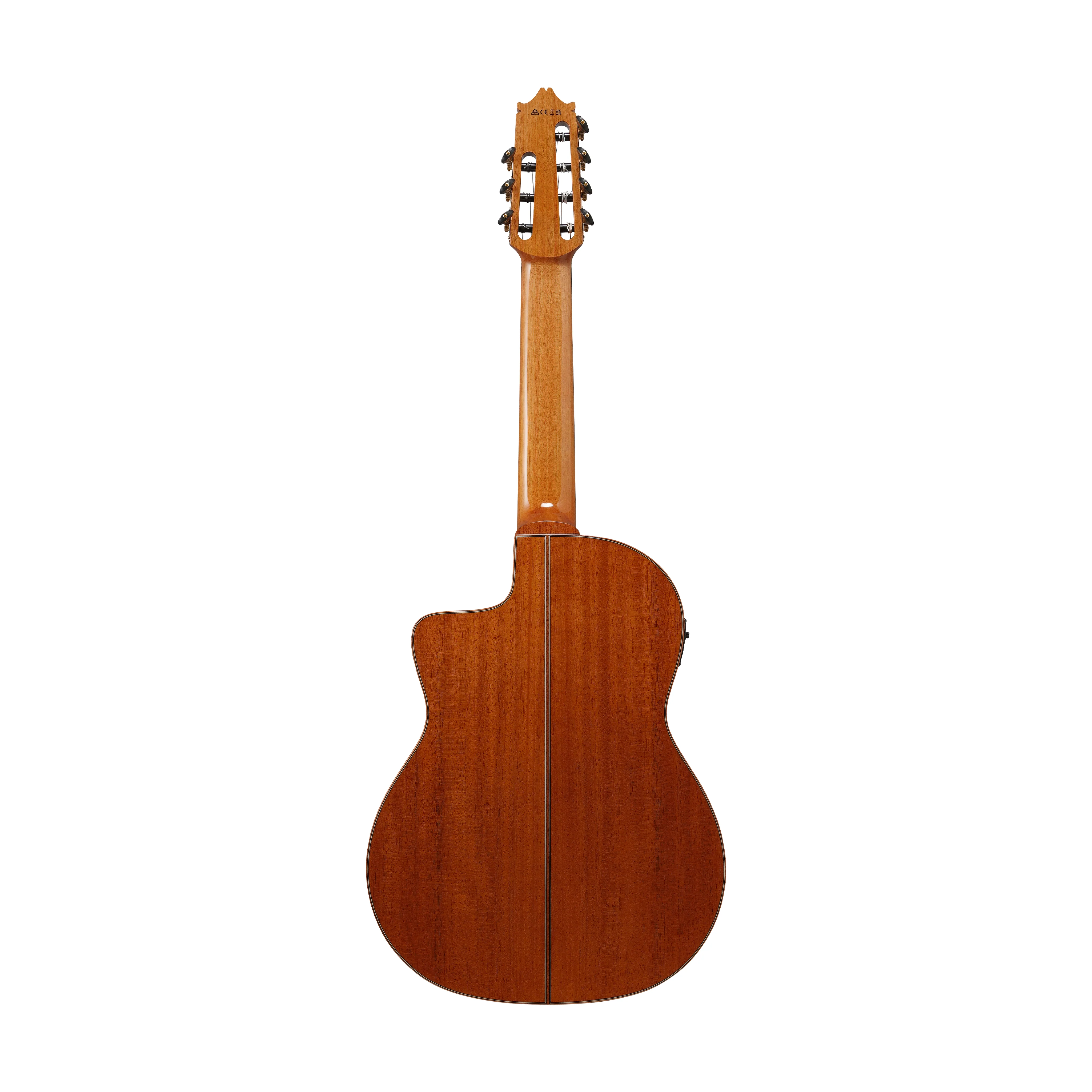 Ibanez GA3007CE-NT 7-String Classical Acoustic-Electric Guitar w/ Case, Natural - Image 2