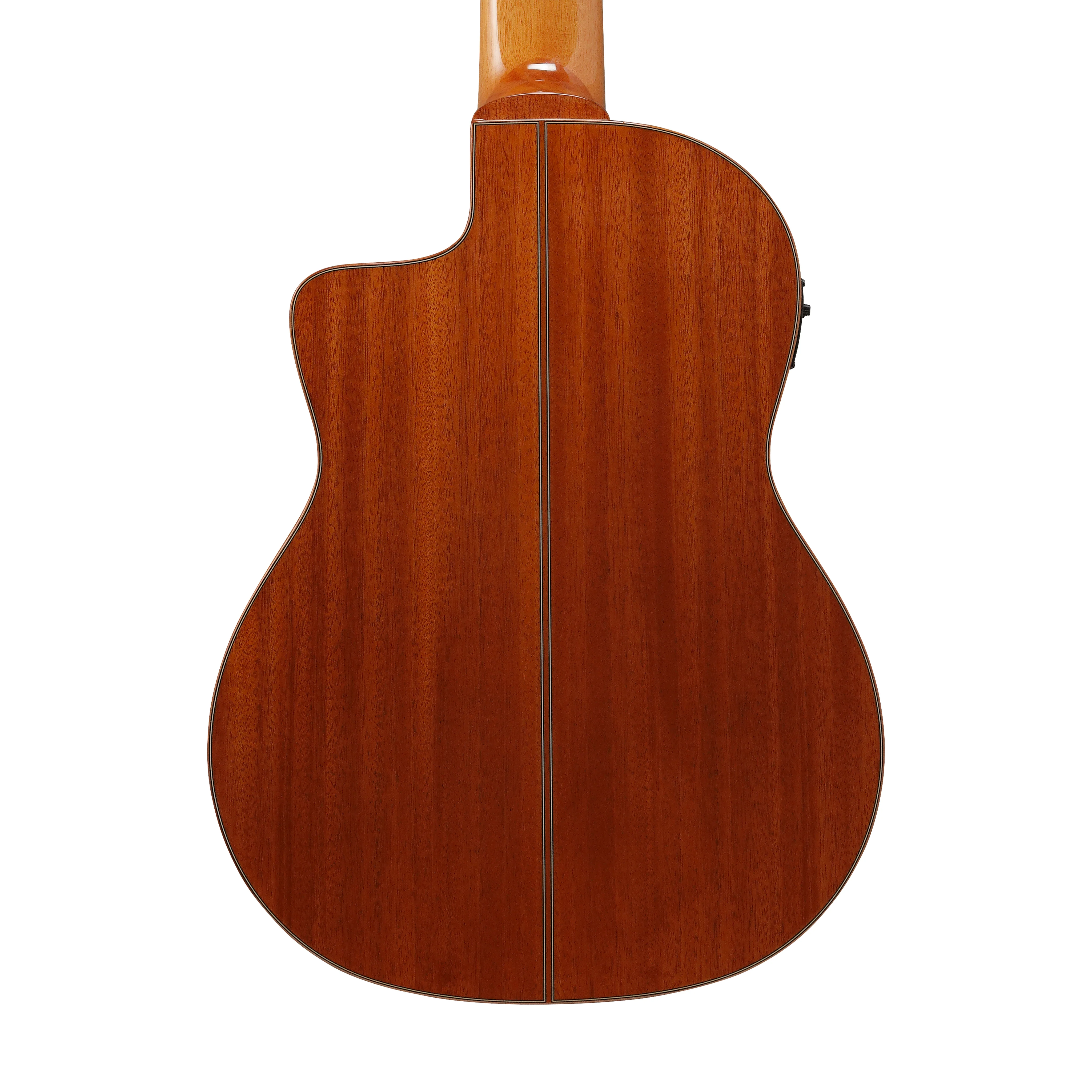 Ibanez GA3008CE-NT 8-String Classical Acoustic-Electric Guitar w/Case, Natural - Image 4