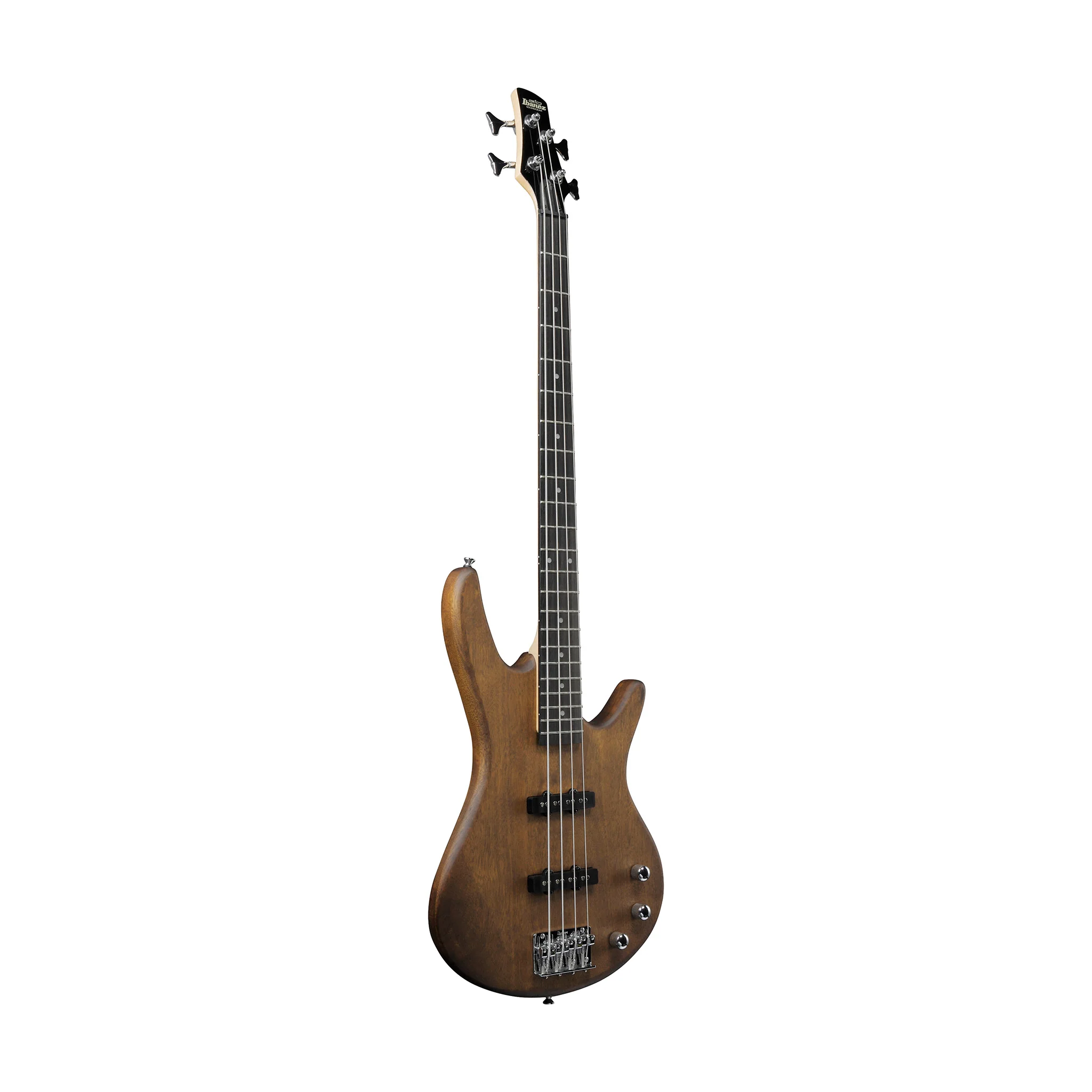 Ibanez GSR180-LBF 4-String Electric Bass Guitar, Transparent Light Brown Flat - Image 3