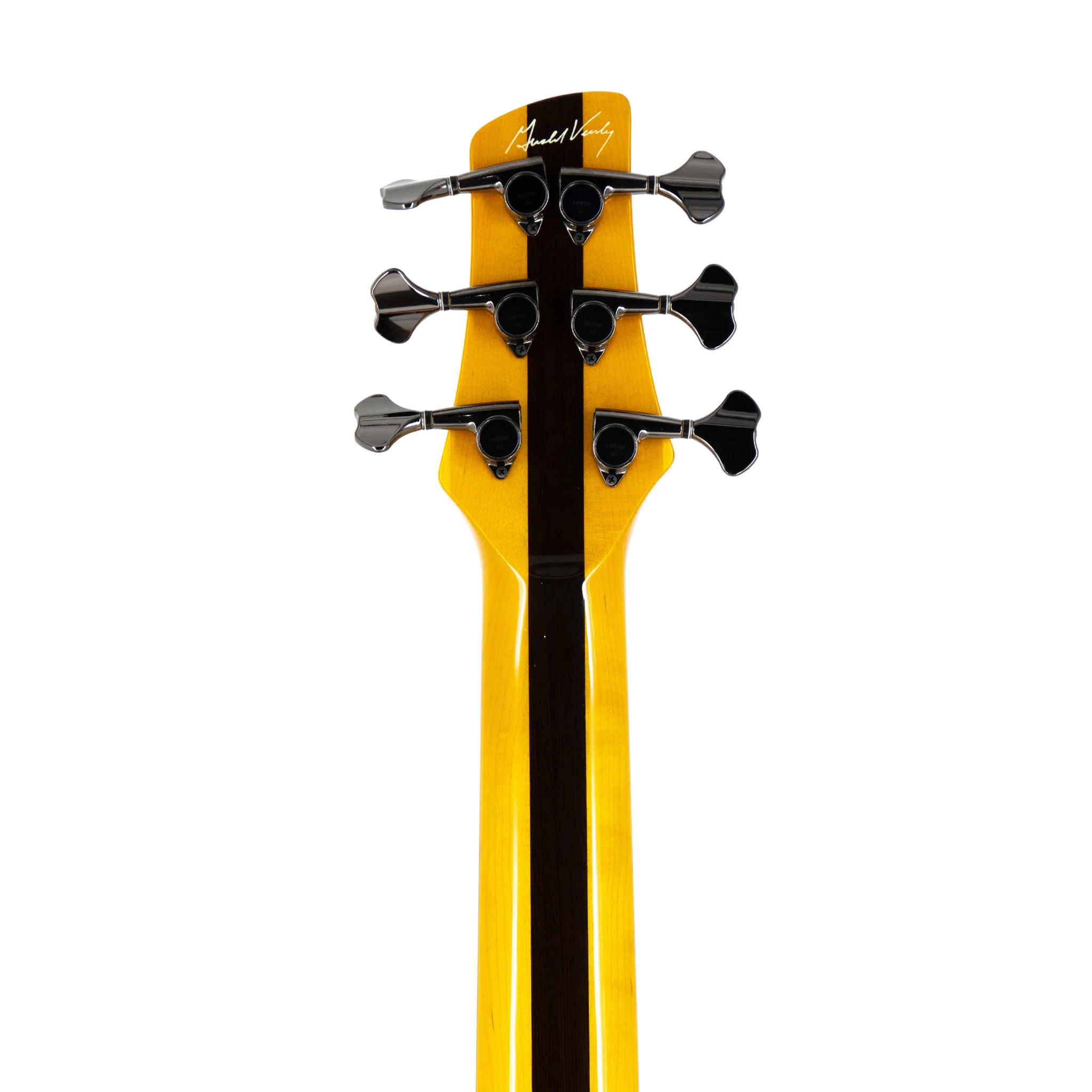 Ibanez GVB1006-AM Gerard Veasley Signature 6-String Electric Bass w/Case, Amber - Image 8