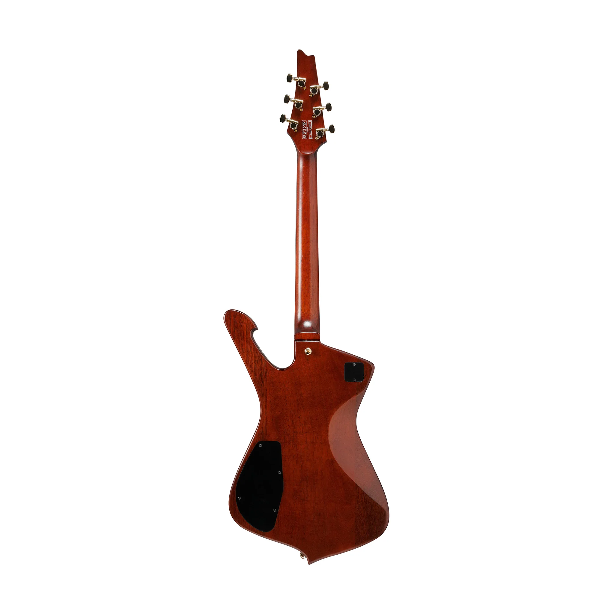 Ibanez Iceman IC420MFM-CML Electric Guitar w/IC Bag, Caramel Burst Low Gloss - Image 2