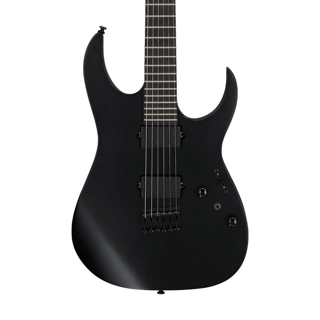 Ibanez Iron label RGRTB621-BKF Electric Guitar, Black Flat - Image 3