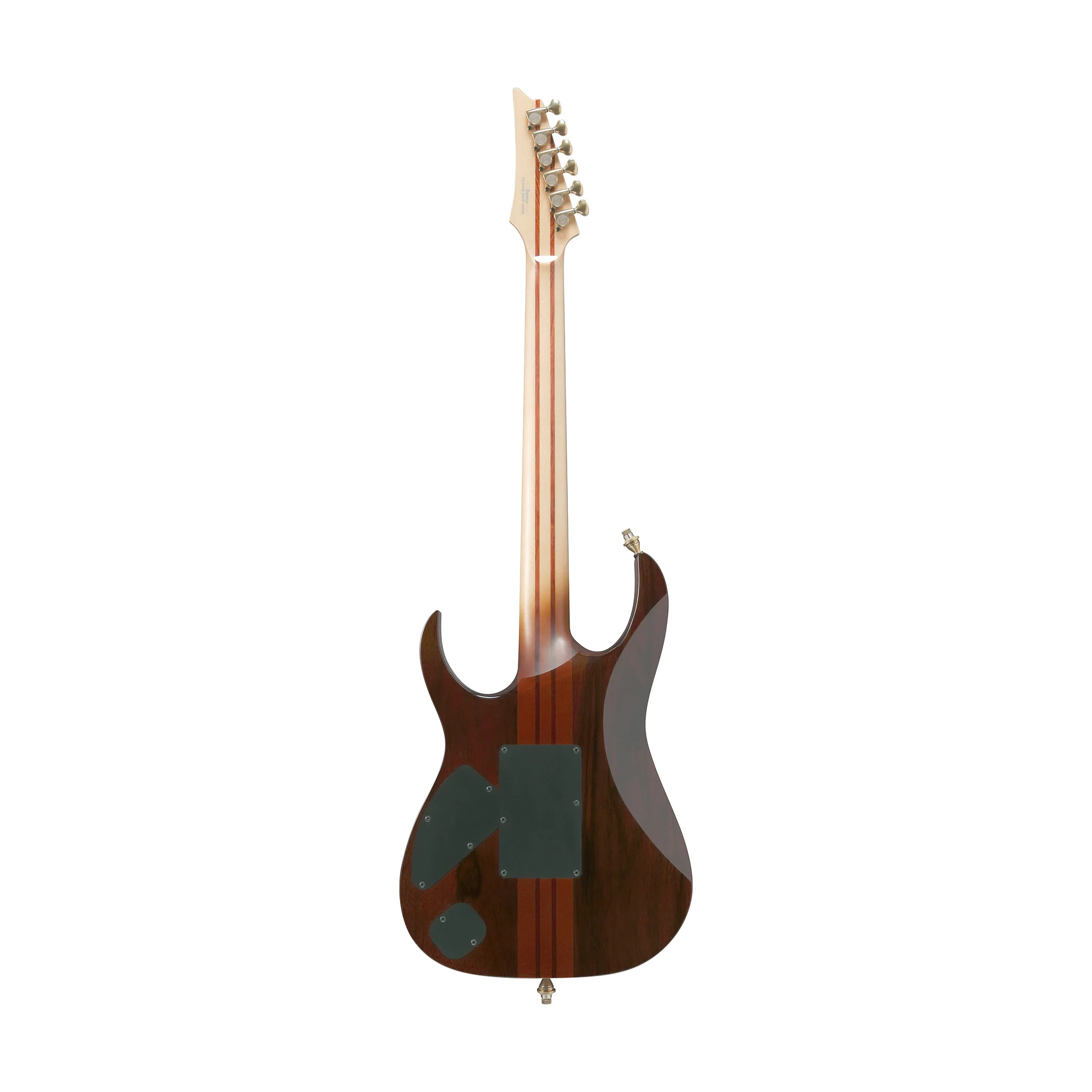Ibanez Japan Custom Shop Visions IV1RG Electric Guitar /Case, Ebony FB, Amber - Image 2