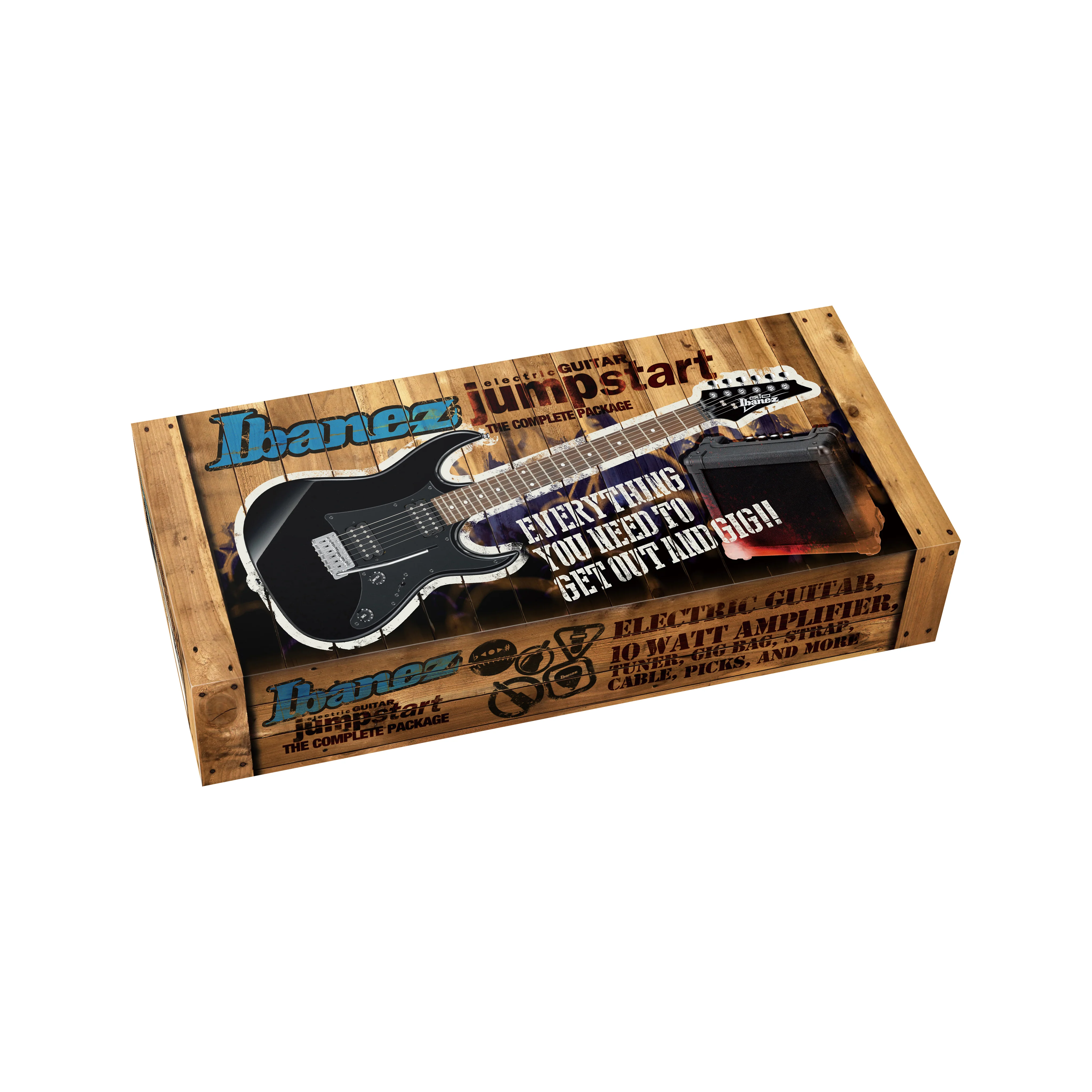 Ibanez Jumpstart IJRX20E-BL Electric Guitar Pack, Blue - Image 7