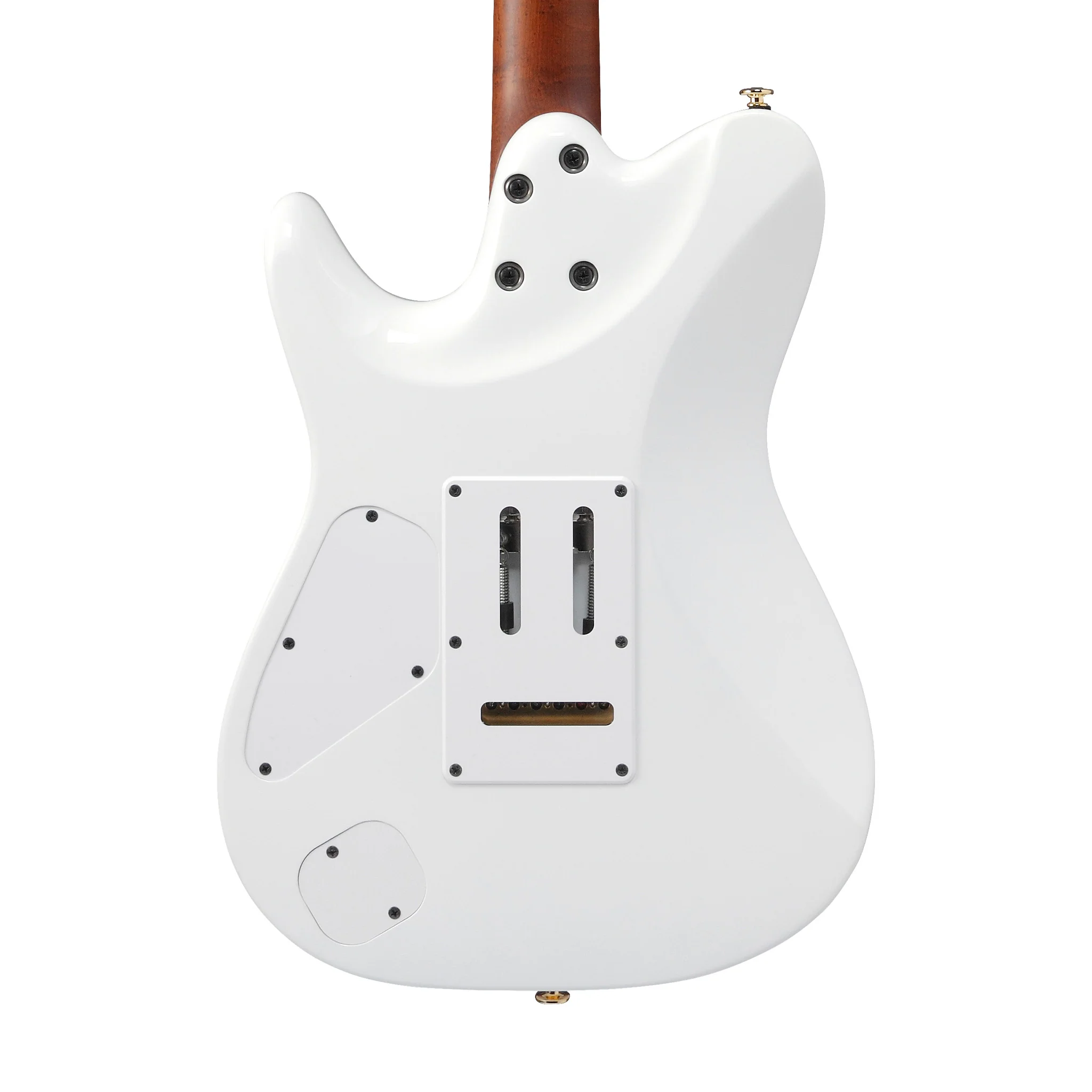 Ibanez LB1-WH Lari Basilio Signature Electric Guitar w/ Case, White - Image 5