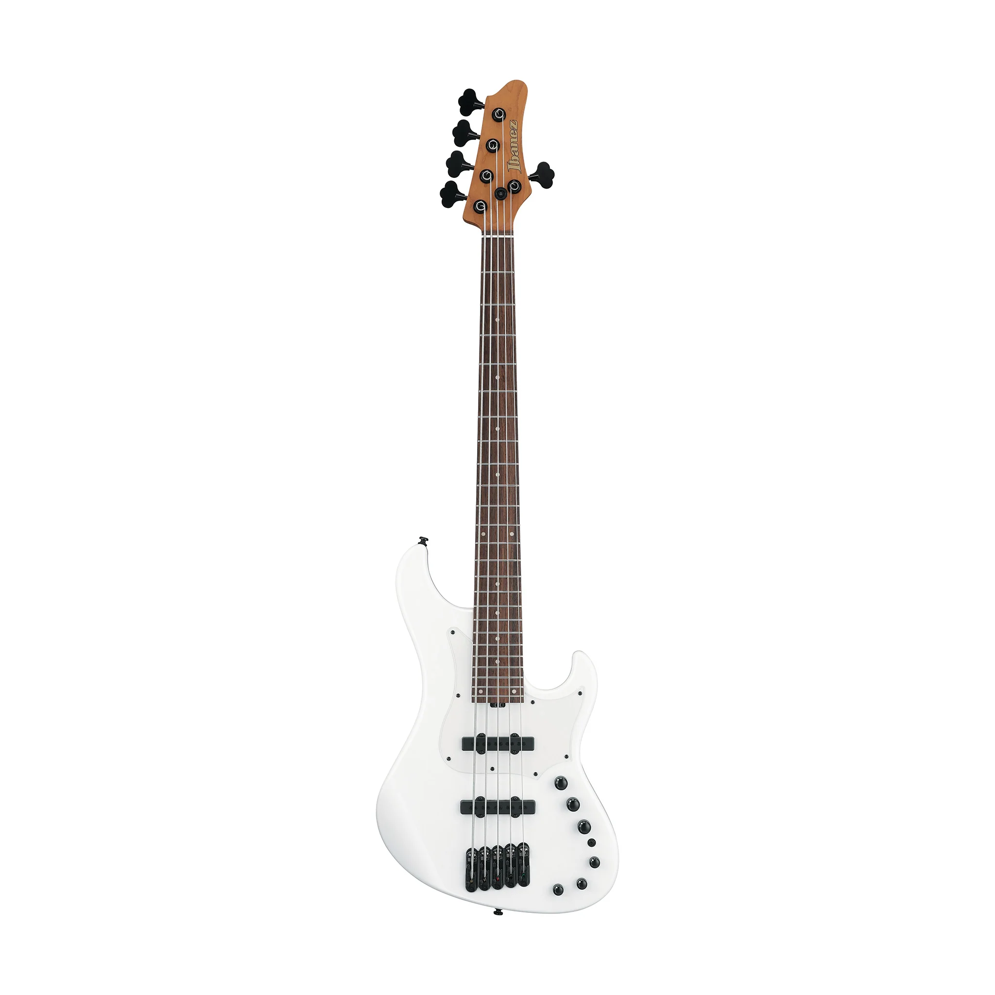 Ibanez MDM1005-PW 5-String Electric Bass Guitar w/Bag, Pearl White