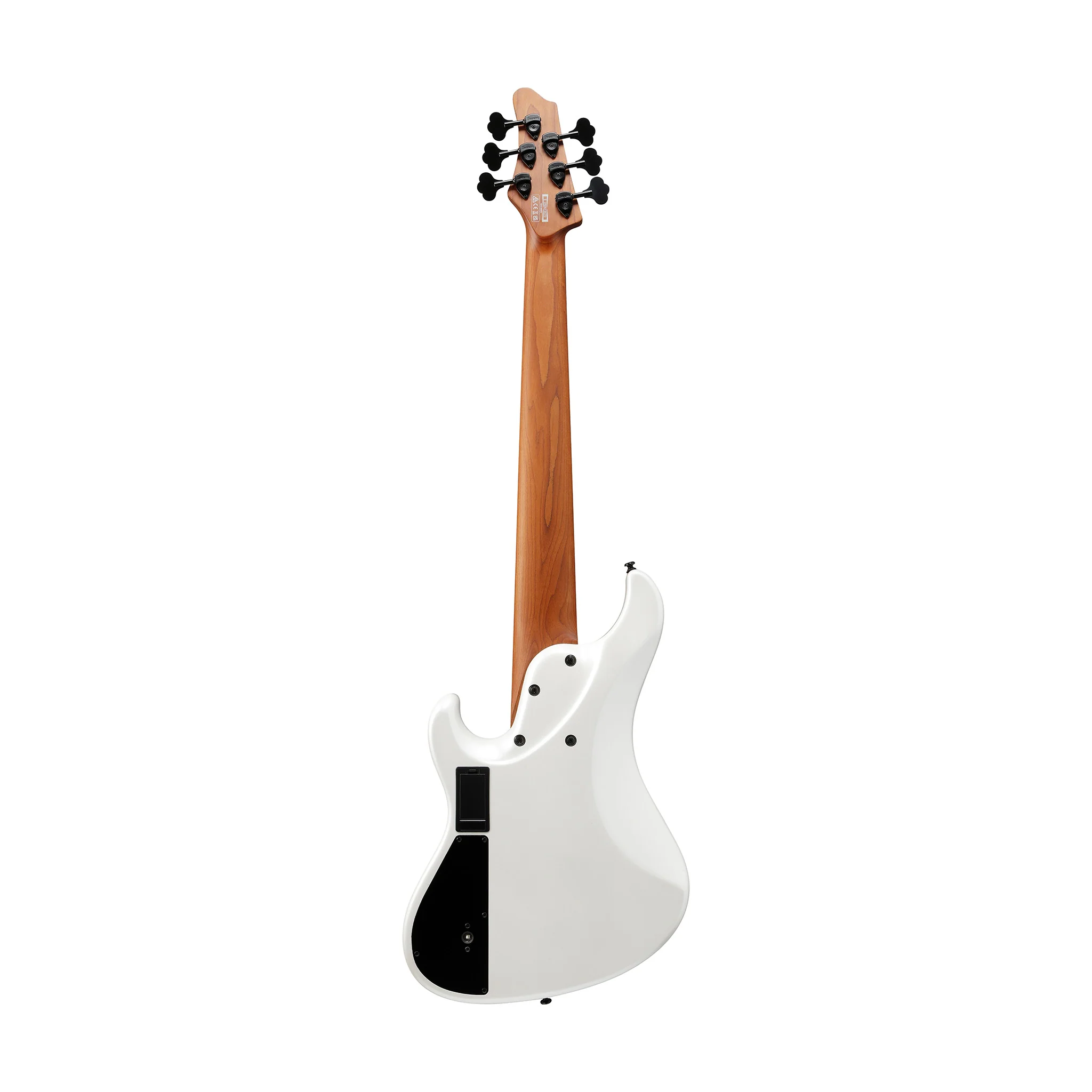 Ibanez MDM1006-PW 6-String Electric Bass Guitar w/Bag, Pearl White - Image 2