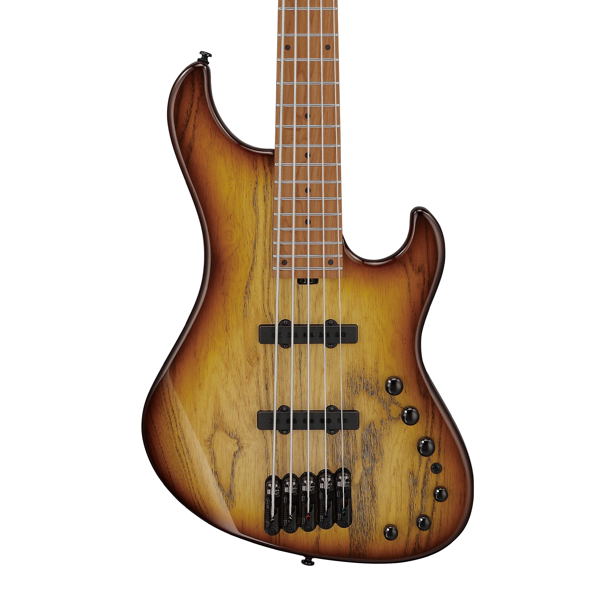 Ibanez MDM1305-NAB 5-String Electric Bass Guitar w/Bag, Natural Stained Amber Burst - Image 3