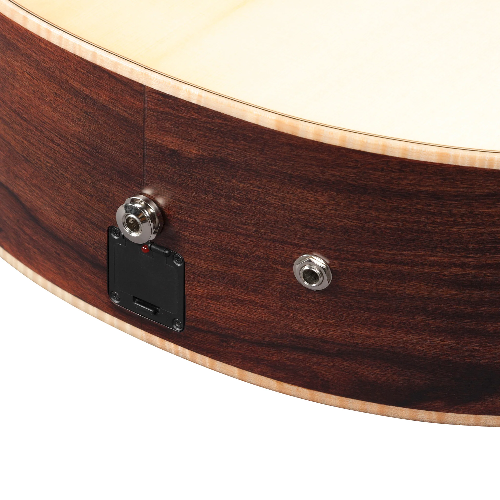 Ibanez PA300E-NSL Acoustic-Electric Guitar w/Natural Satin Top & Bag, Natural Low Gloss - Image 8