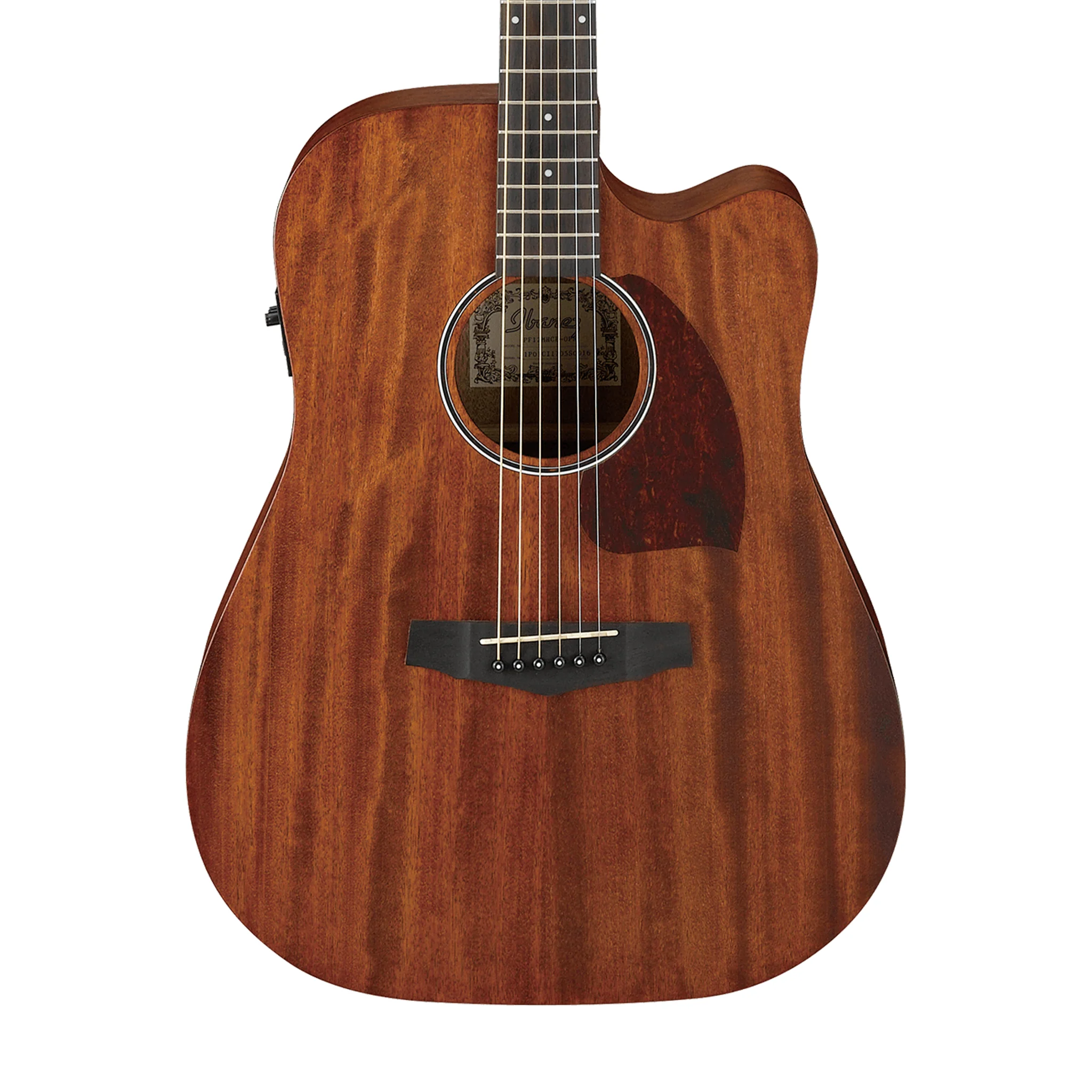 Ibanez PF12MHCE-OPN Mahogany Acoustic Guitar w/Electronics, Open Pore Natural - Image 2