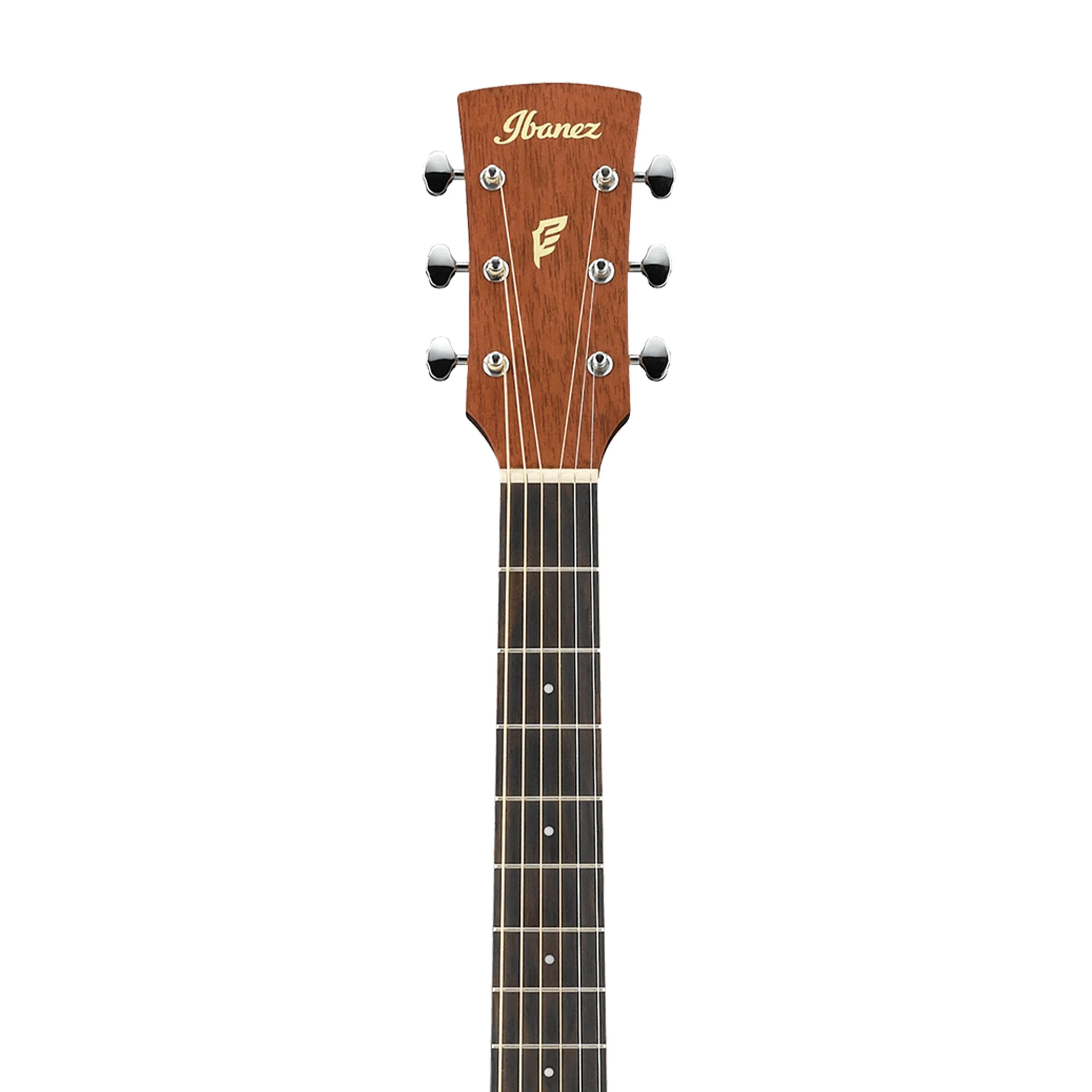 Ibanez PF12MHCE-OPN Mahogany Acoustic Guitar w/Electronics, Open Pore Natural - Image 3