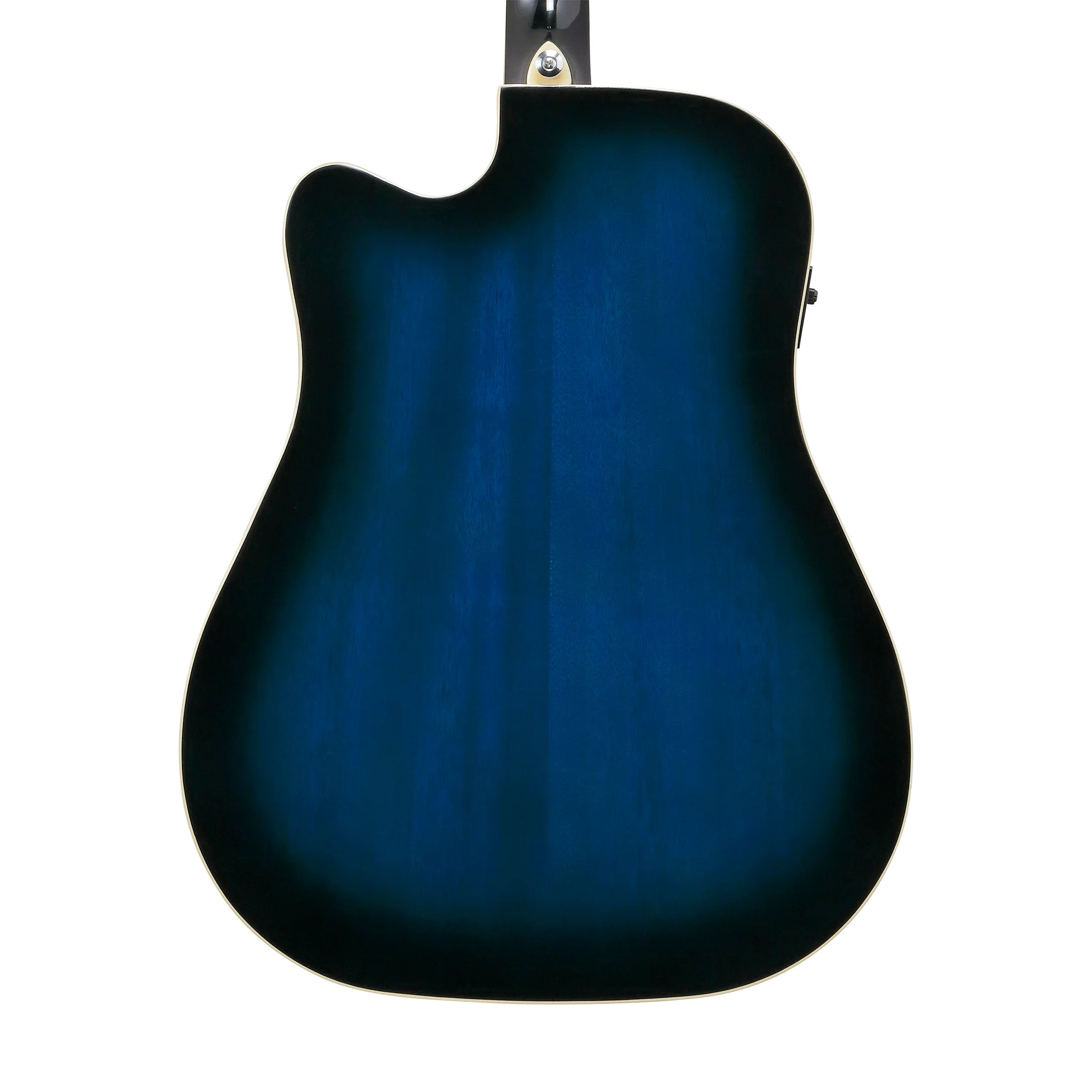 Ibanez PF15ECE-TBS Acoustic Guitar, Transparent Blue Sunburst High Gloss - Image 4