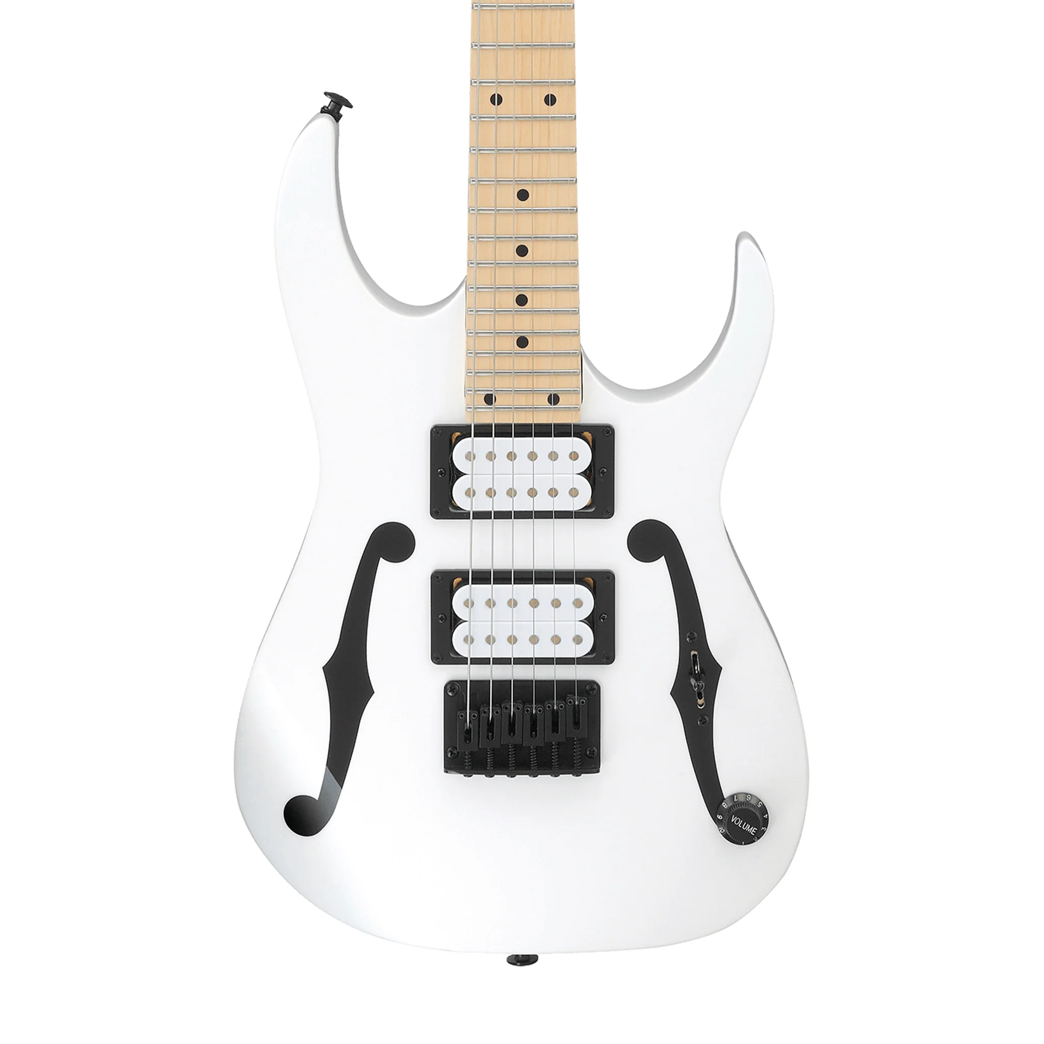 Ibanez PGMM31-WH Paul Gilbert Signature MiKro Electric Guitar, White - Image 3