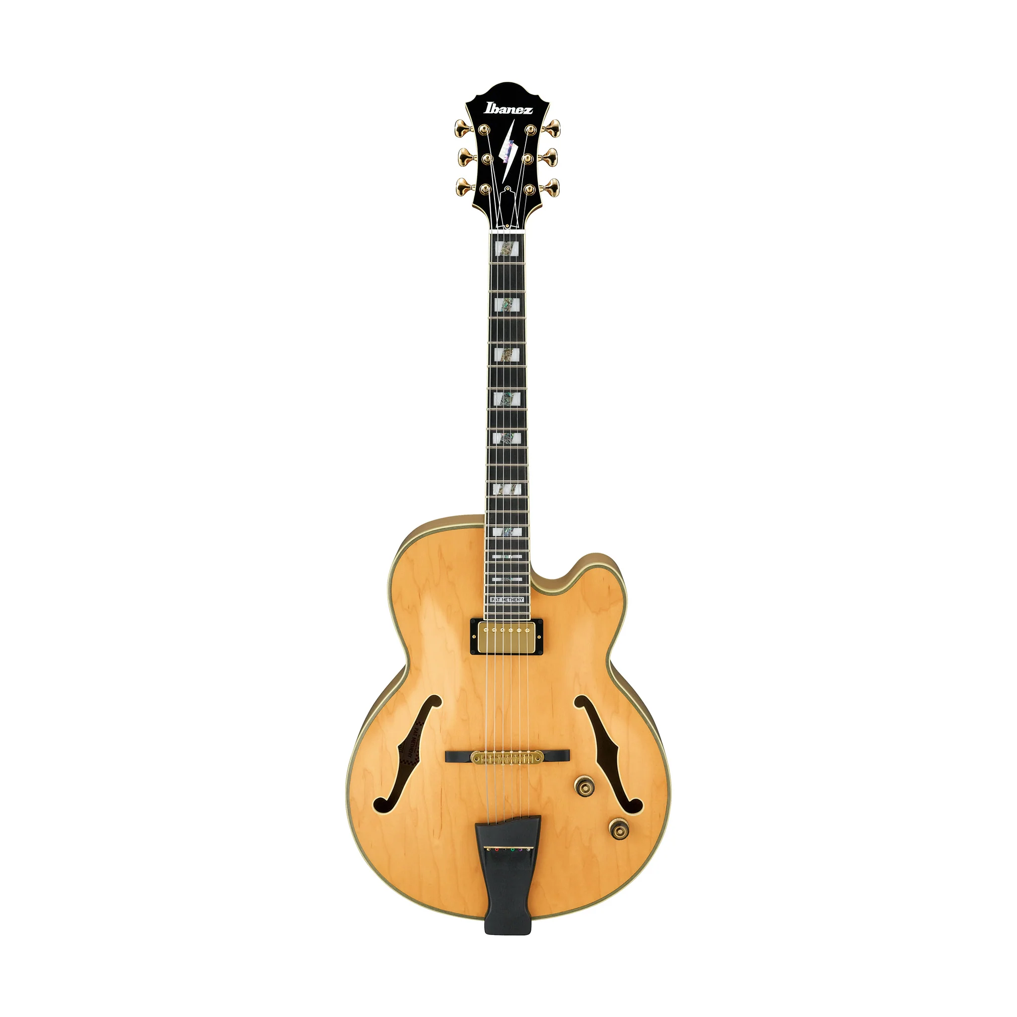 Ibanez PM200 Pat Metheny Signature Electric Guitar w/Case, Natural