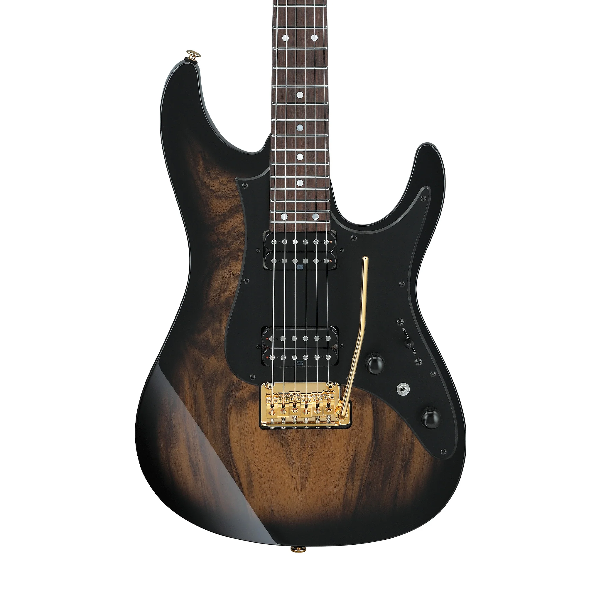 Ibanez Premium AZ41P1EW-NGT Electric Guitar w/Bag, Natural Gray Burst - Image 3